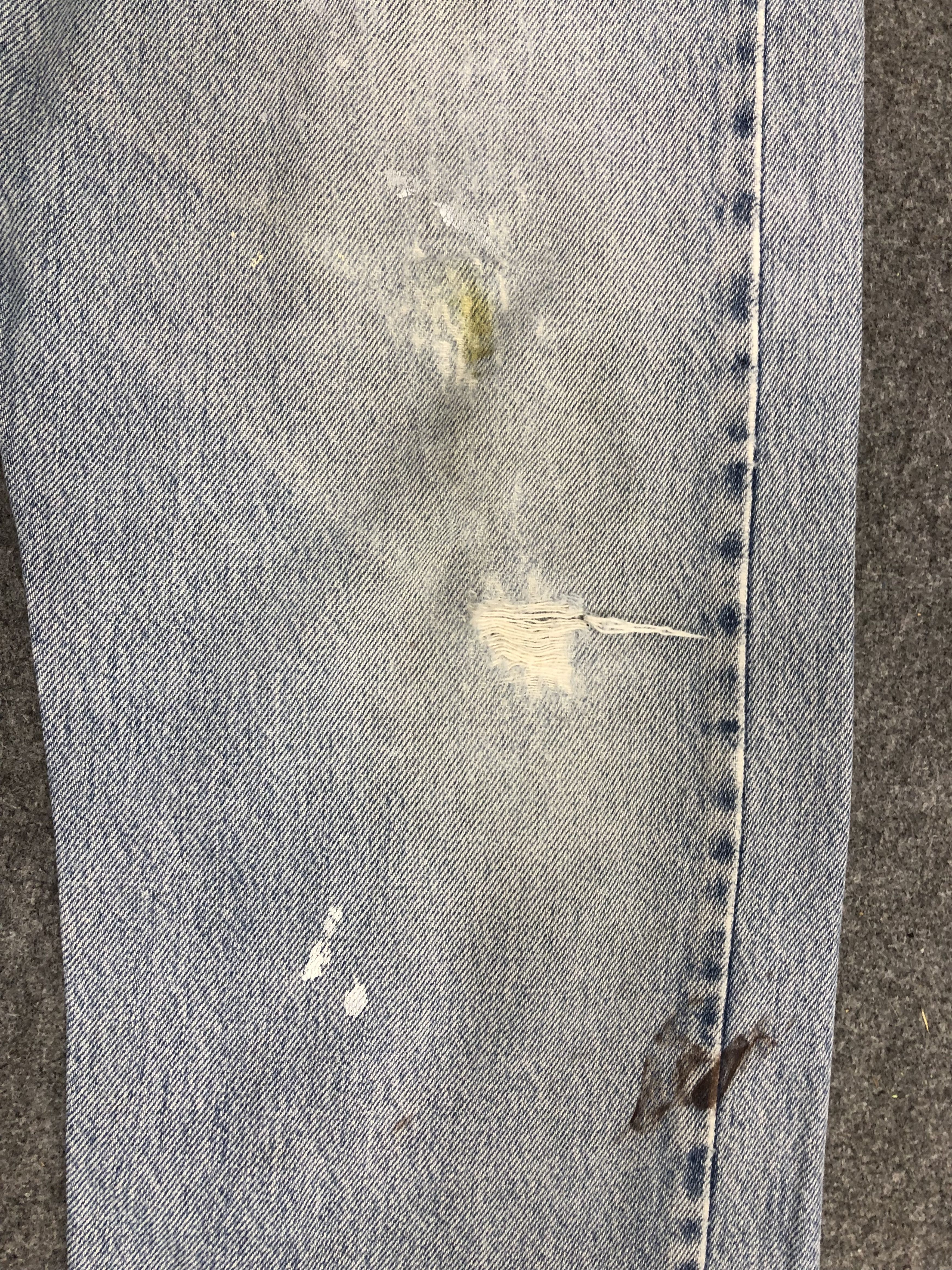 Levi's Vintage Levis 505 Sun Faded Jeans DP1054 Size US 32 / EU 48 - 12 Thumbnail