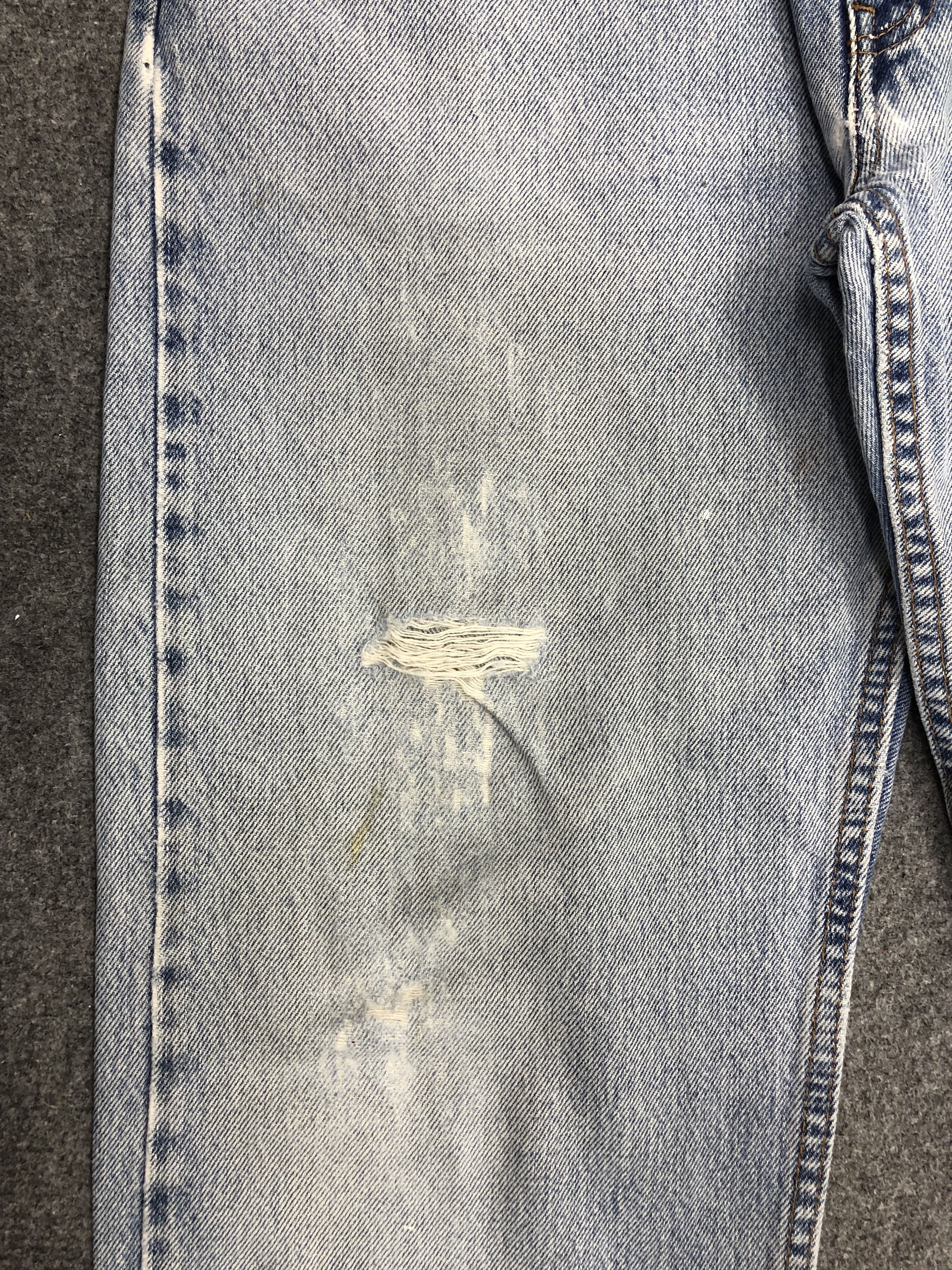 Levi's Vintage Levis 505 Sun Faded Jeans DP1054 Size US 32 / EU 48 - 11 Thumbnail