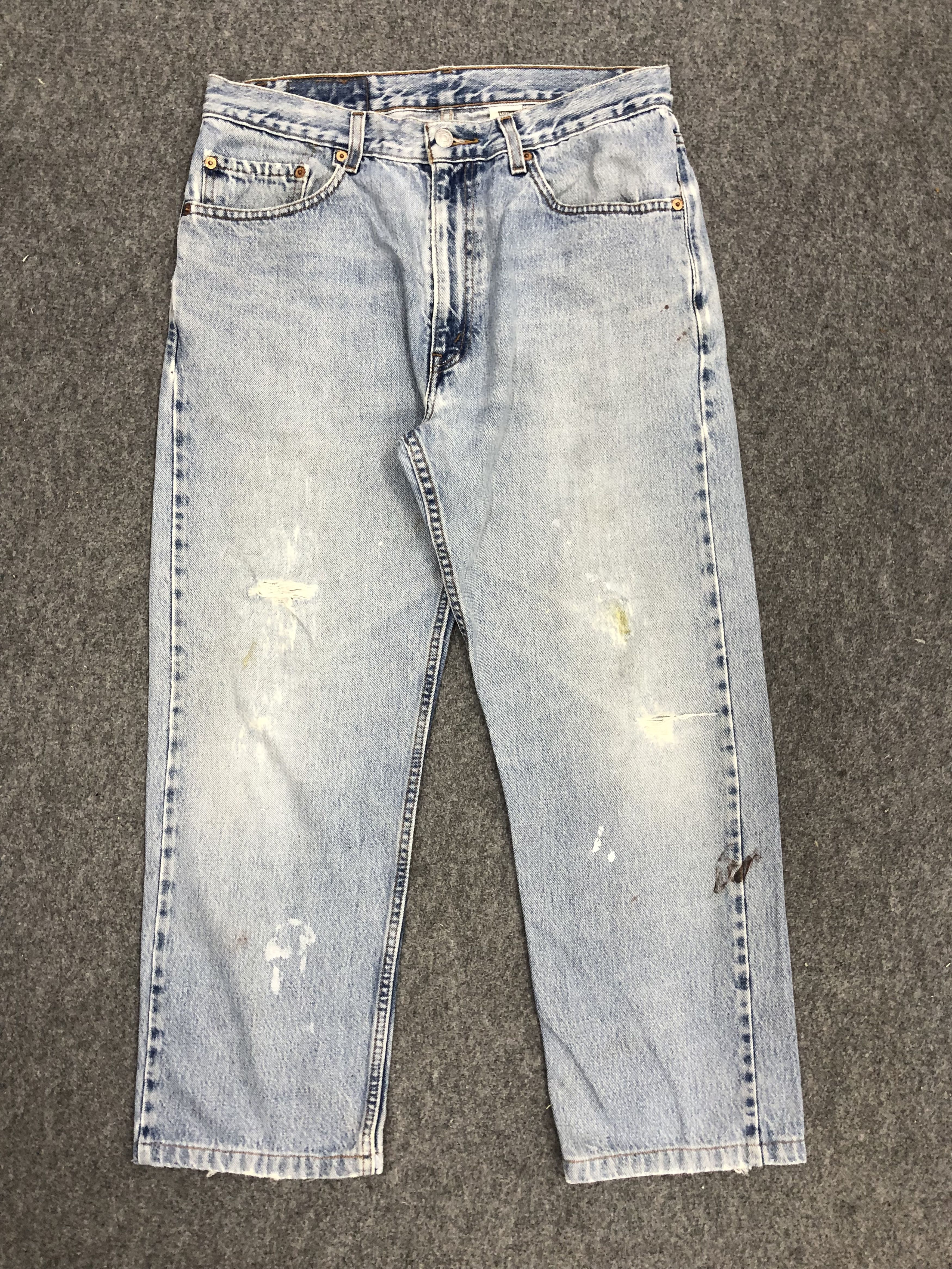 Levi's Vintage Levis 505 Sun Faded Jeans DP1054 Size US 32 / EU 48 - 1 Thumbnail