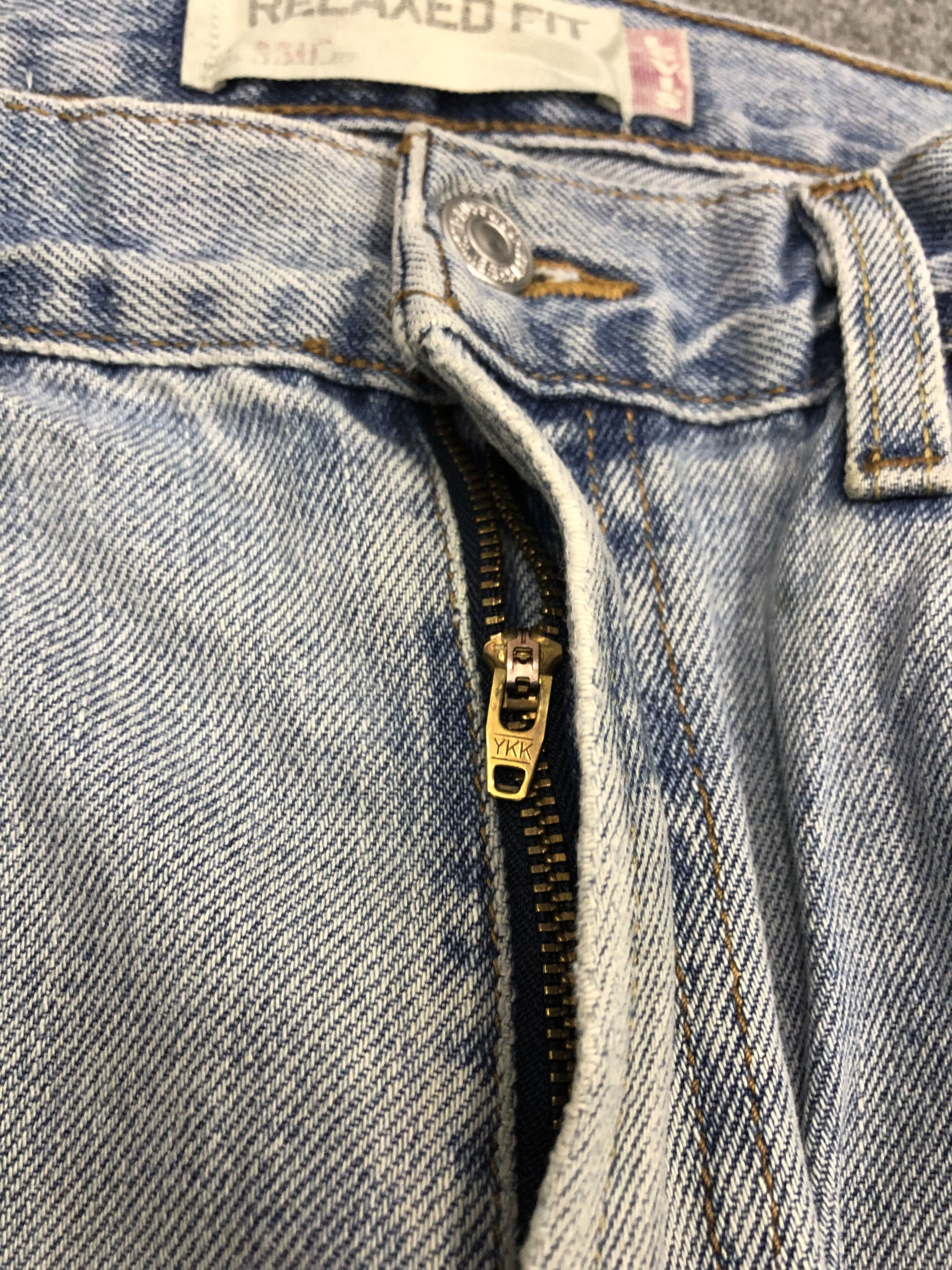 Levi's Vintage Levis 550 Sun Faded Jeans DP1064 Size US 33 - 10 Thumbnail