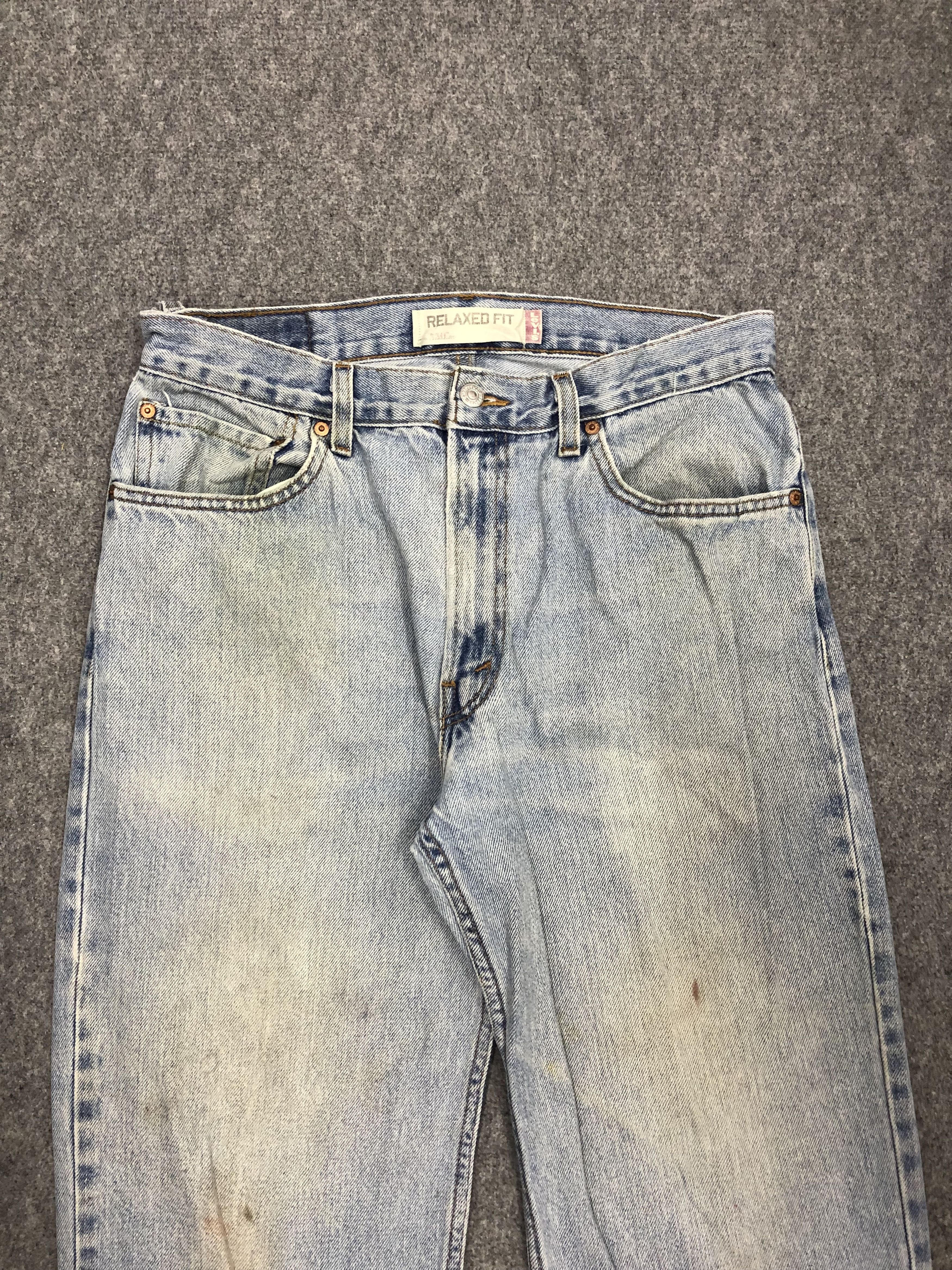 Levi's Vintage Levis 550 Sun Faded Jeans DP1064 Size US 33 - 2 Thumbnail