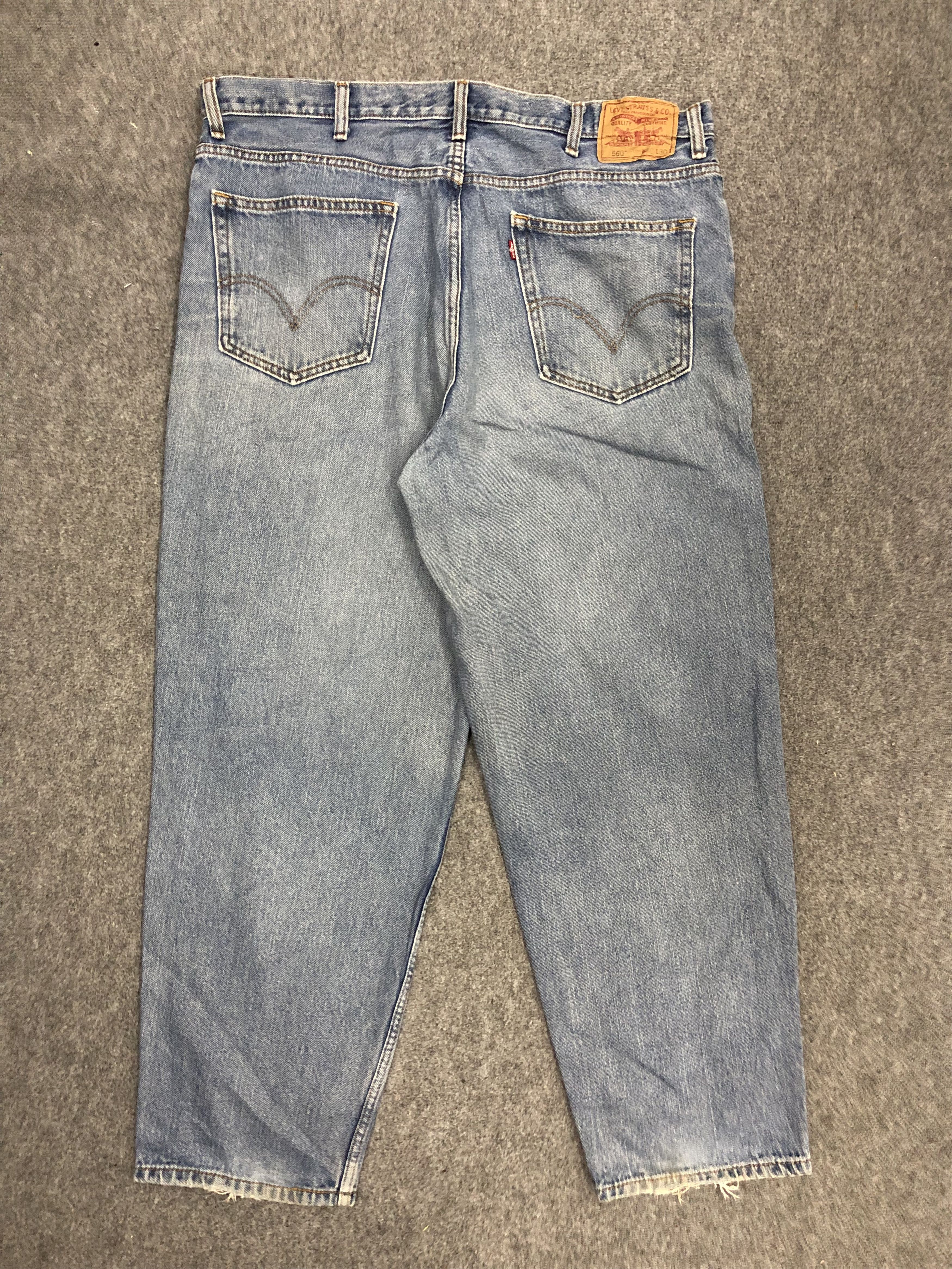 Levi's Vintage Levis 560 Jeans DP1063 Size US 42 / EU 58 - 3 Thumbnail