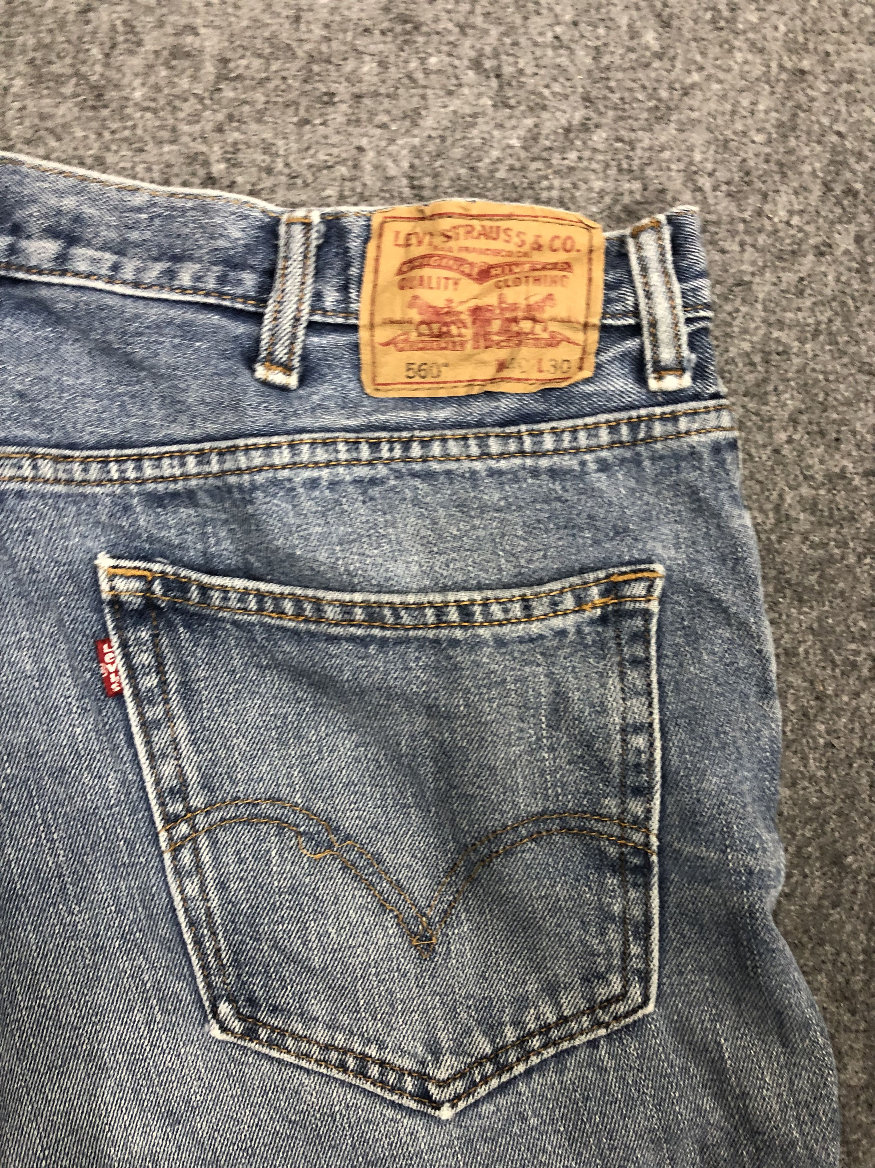 Levi's Vintage Levis 560 Jeans DP1063 Size US 42 / EU 58 - 9 Thumbnail