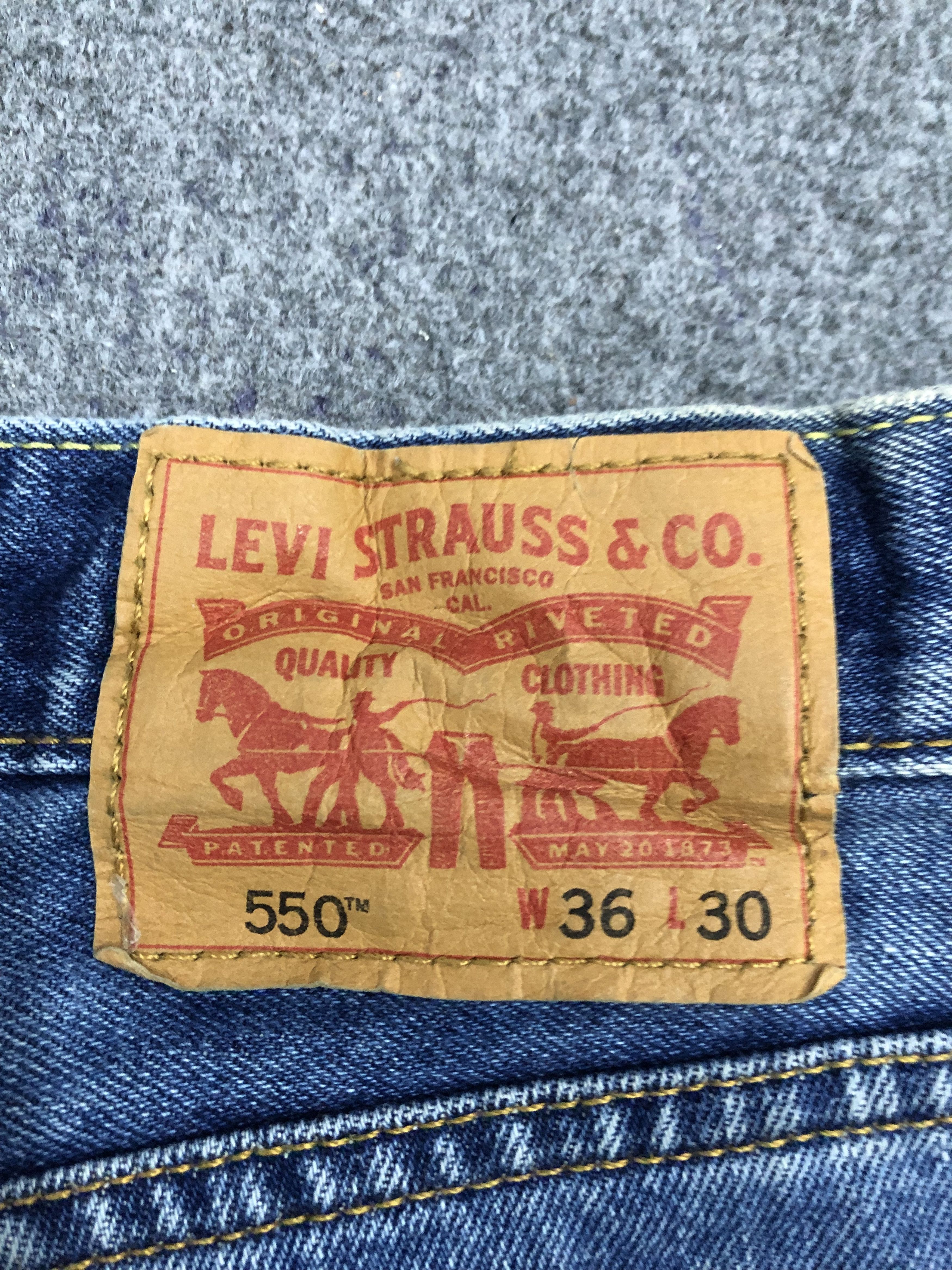 Levi's Vintage Levis 550 Jeans DP1101 Size US 36 / EU 52 - 5 Thumbnail