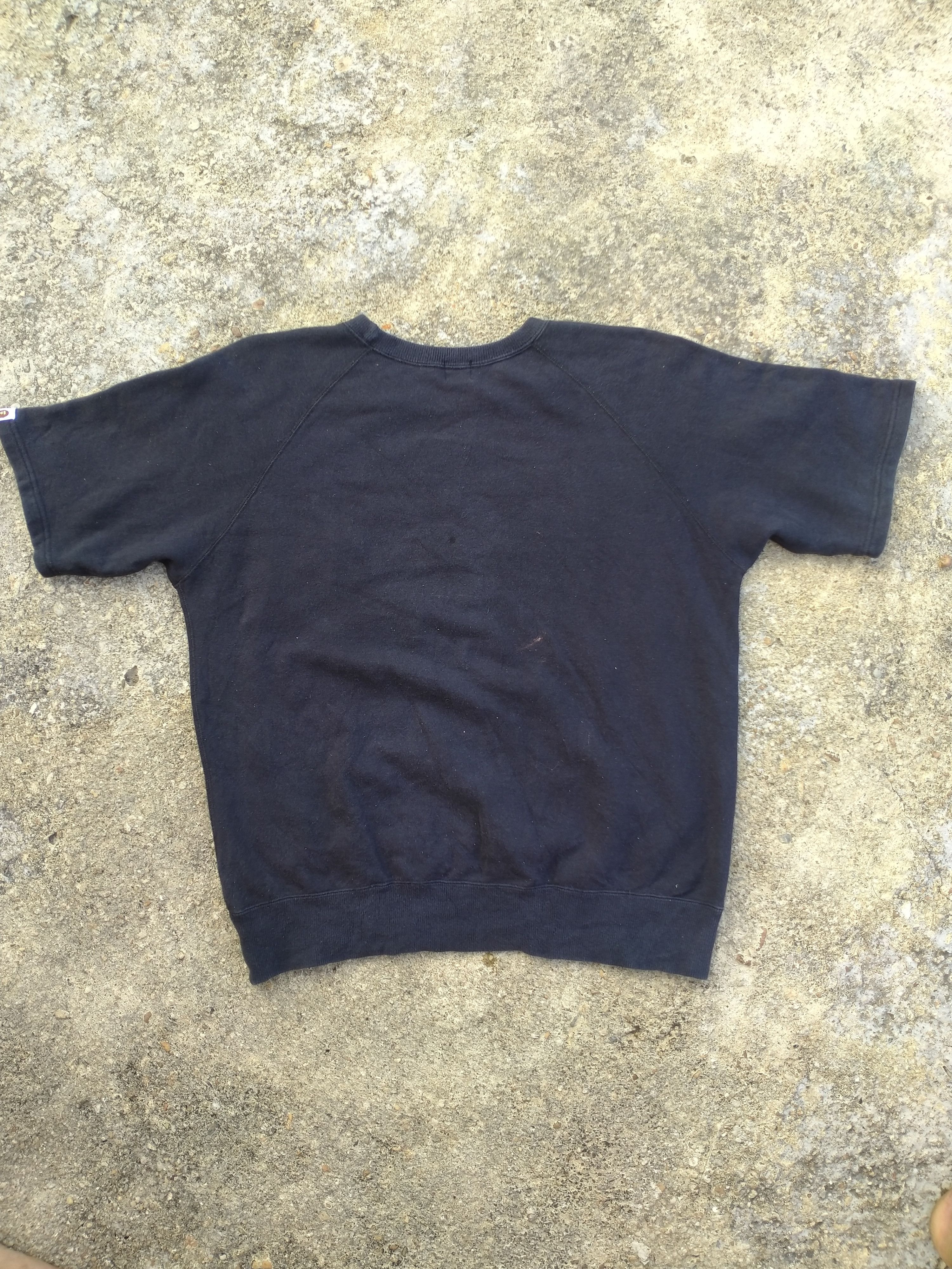 Bape BAPE BIG LOGO SHORT SLEEVE SWEATSHIRT SIZE M Size US M / EU 48-50 / 2 - 4 Thumbnail