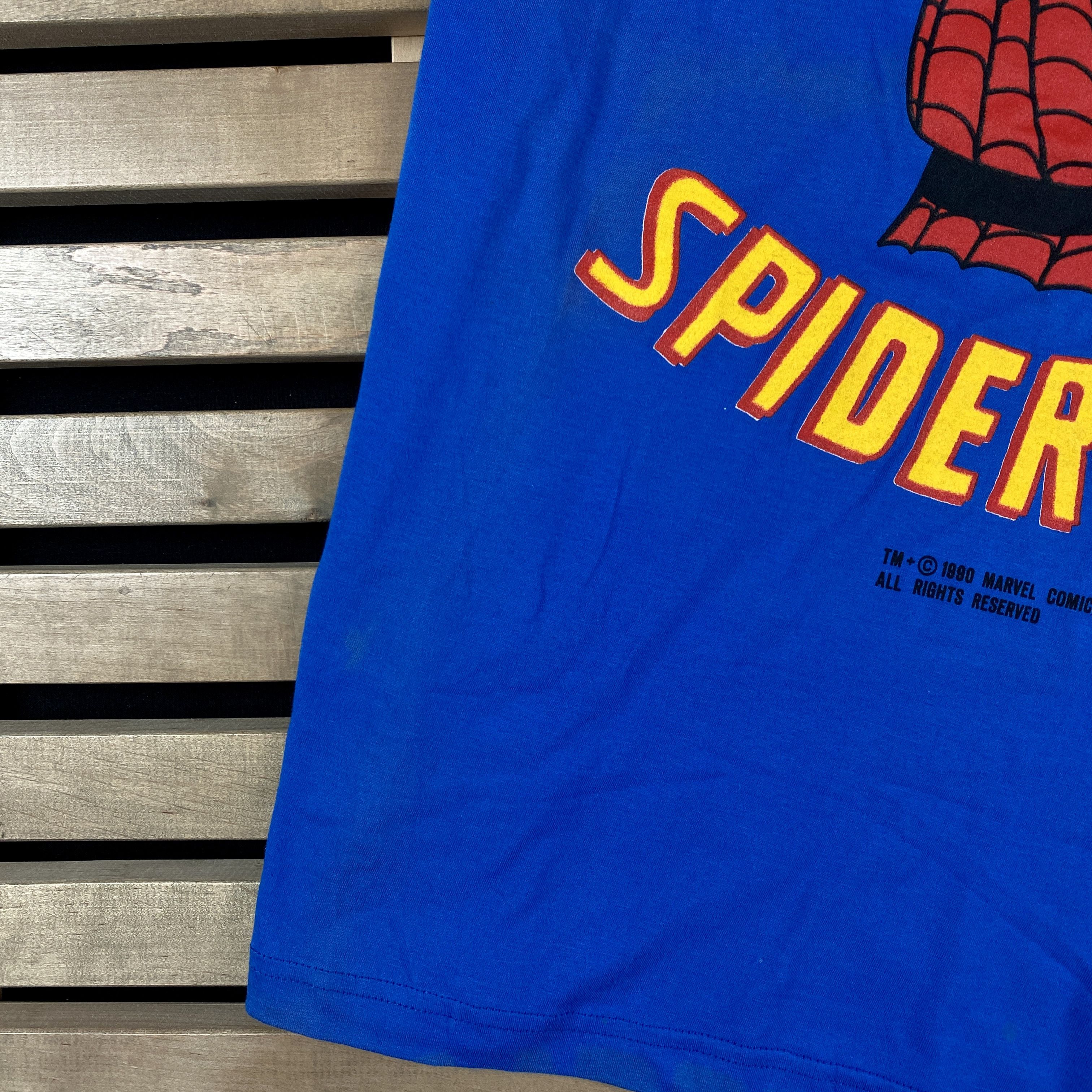 Marvel Comics Vintage Spider Man 1990 Marvel Comics The Amazing T-Shirt XL Size US XL / EU 56 / 4 - 3 Thumbnail