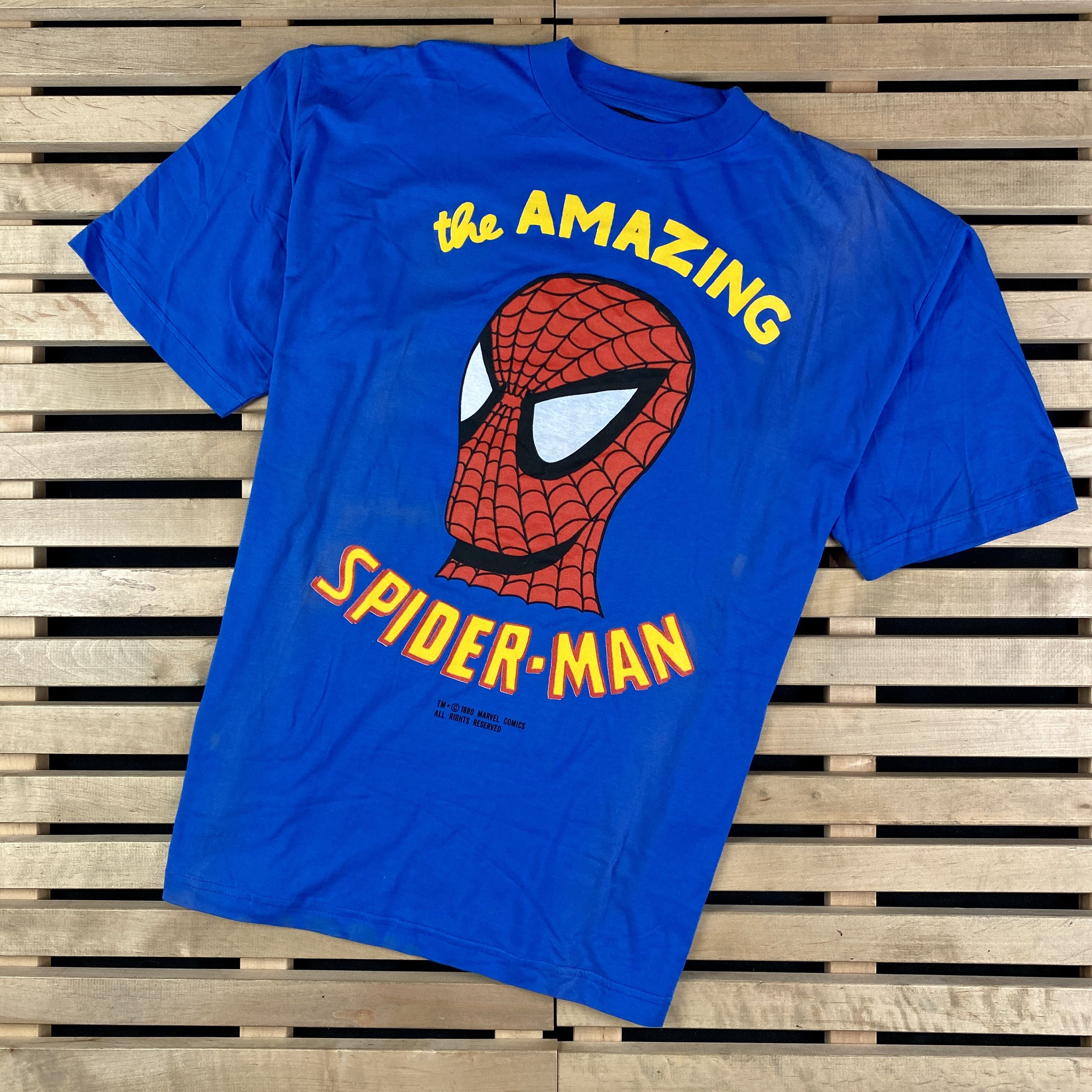Marvel Comics Vintage Spider Man 1990 Marvel Comics The Amazing T-Shirt XL Size US XL / EU 56 / 4 - 1 Thumbnail