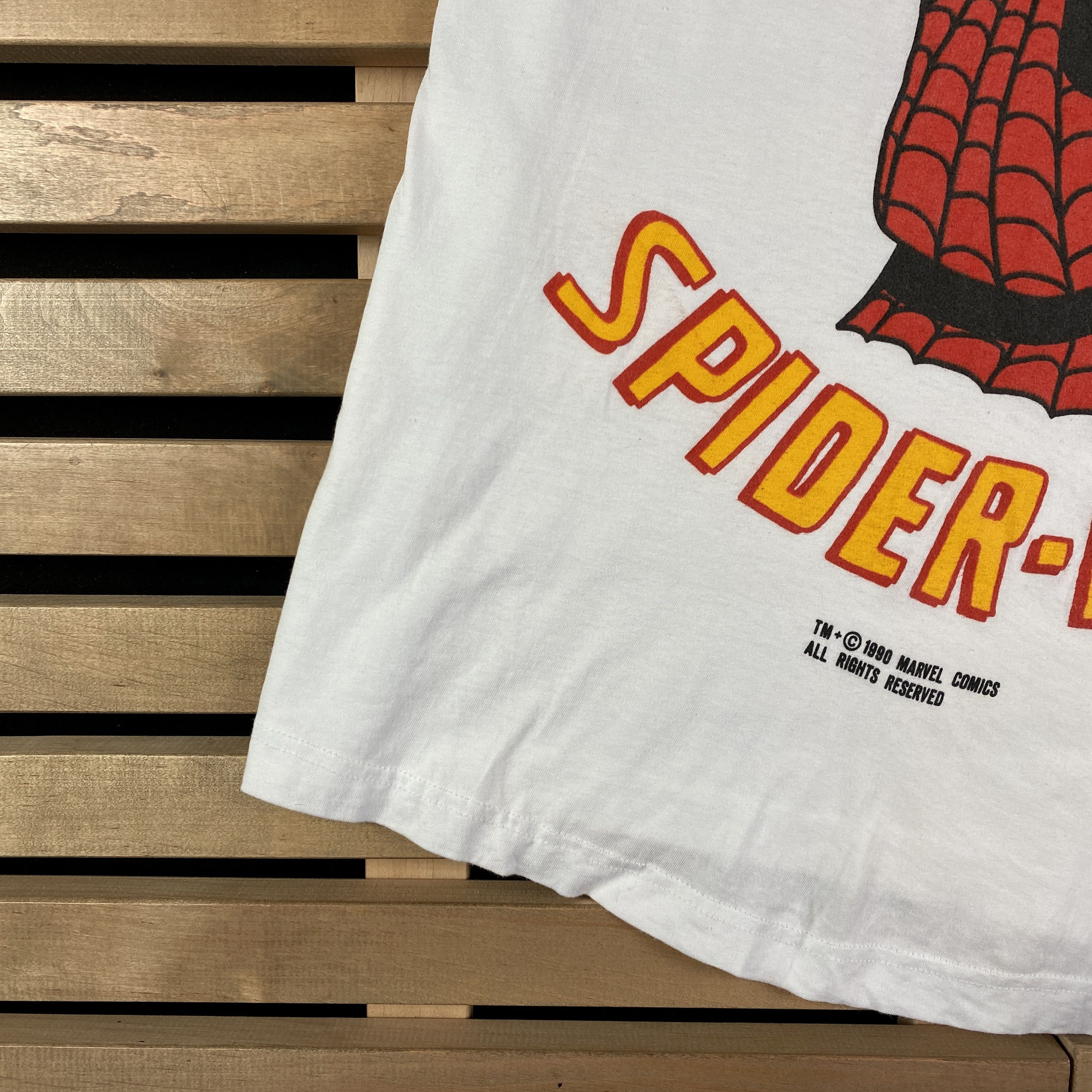Marvel Comics Vintage Spider Man 1990 Marvel Comics The Amazing T-Shirt L Size US XL / EU 56 / 4 - 3 Thumbnail