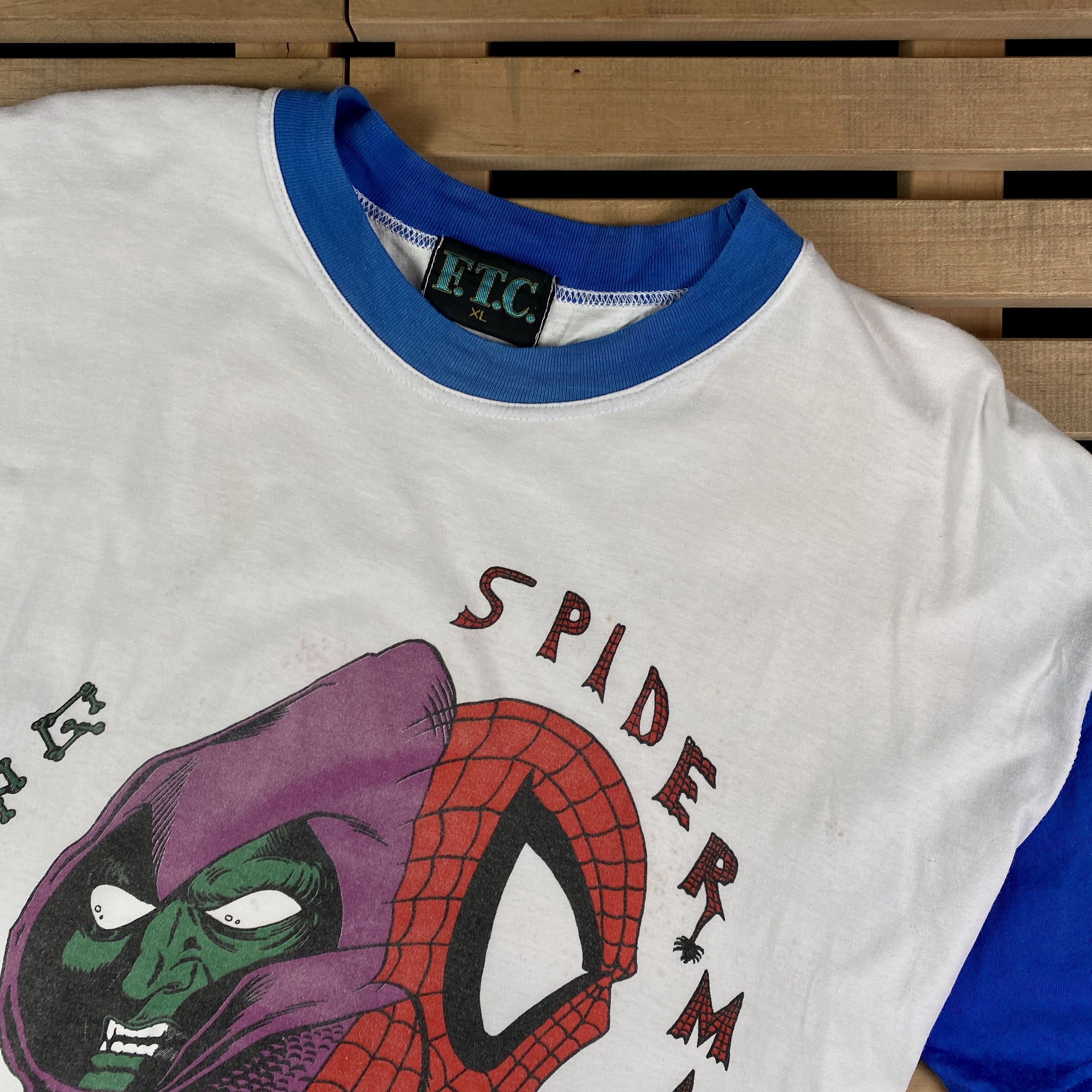 Marvel Comics Vintage Spider Man 1990 Marvel Comics The Amazing T-Shirt XL Size US XL / EU 56 / 4 - 2 Thumbnail