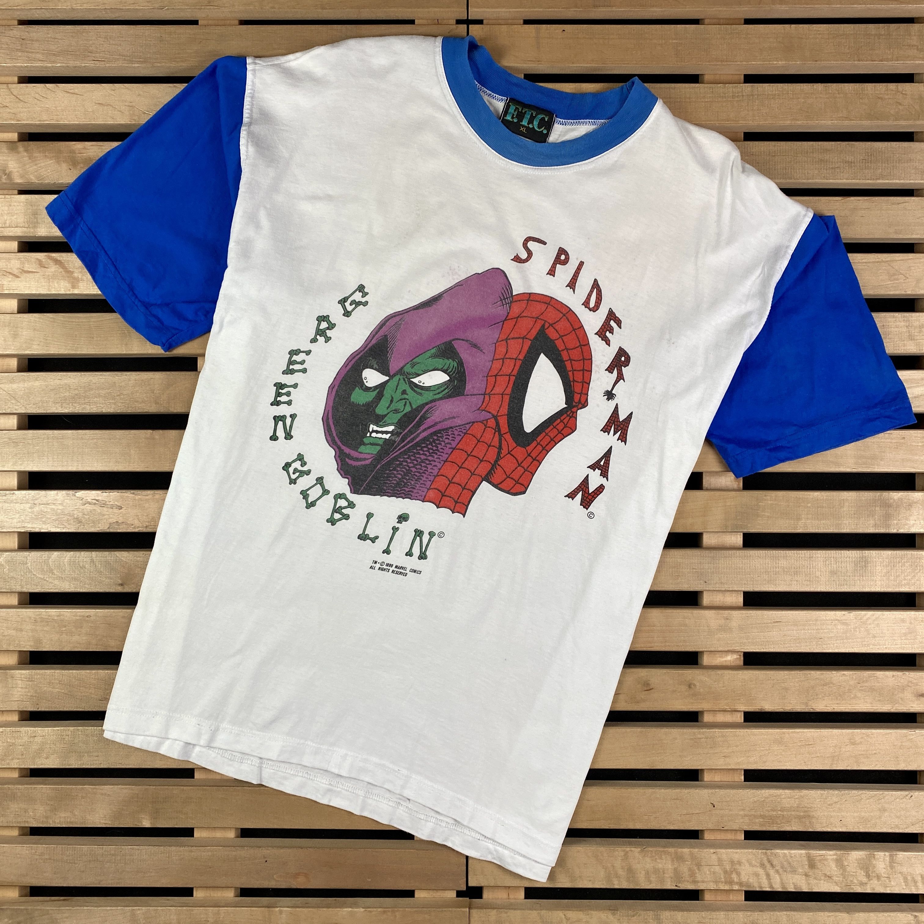 Marvel Comics Vintage Spider Man 1990 Marvel Comics The Amazing T-Shirt XL Size US XL / EU 56 / 4 - 1 Thumbnail