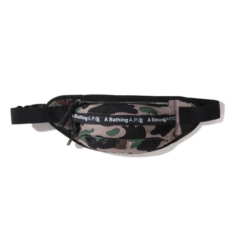 A.P.C. × Bape BATHING APE Bape X A.P.C. Body Bag Beige Size ONE SIZE - 1 Thumbnail