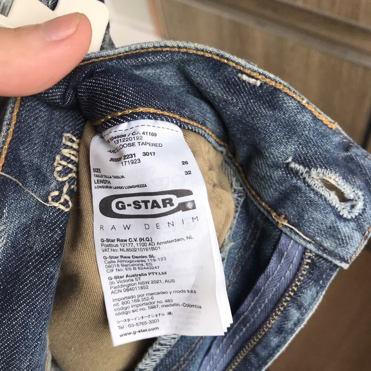 G-Star × Vintage G star raw mens jeans new size 26&32 Size US 26 / EU 42 - 12 Thumbnail