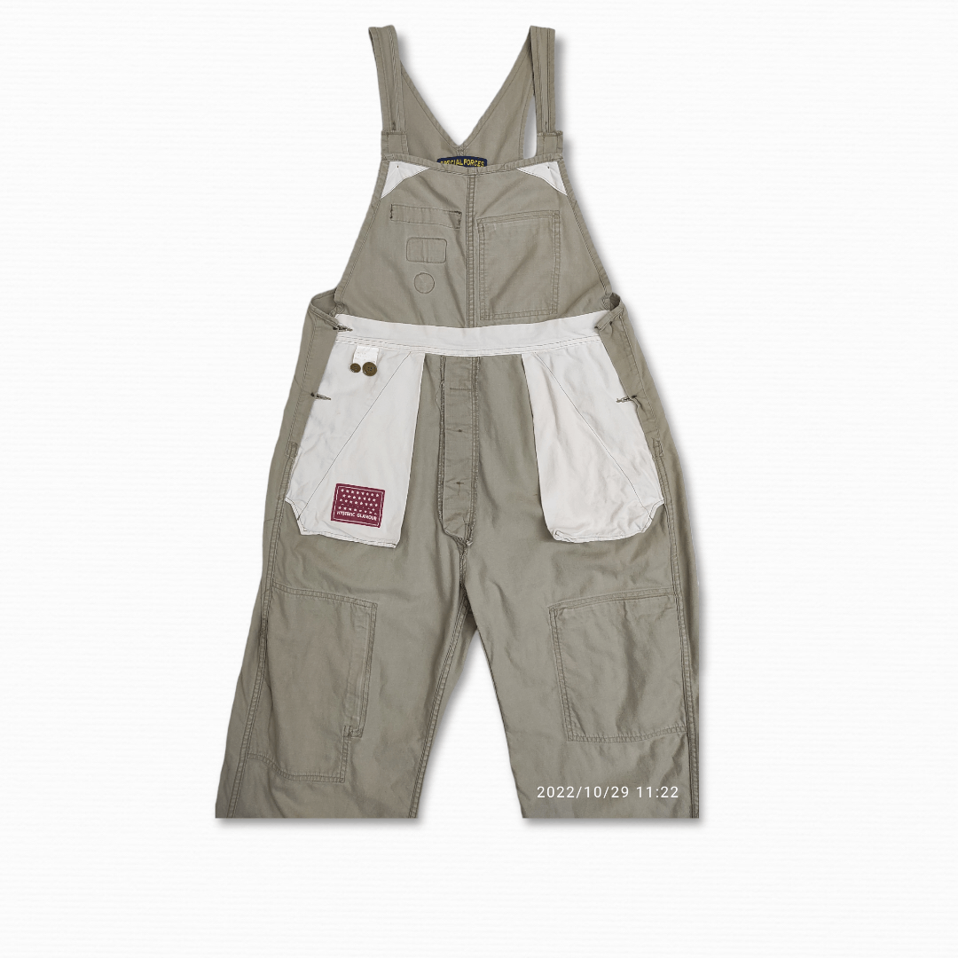 Hysteric Glamour Vintage 90's HG ARMY Bib khakis Overall Size US 34 / EU 50 - 19 Thumbnail
