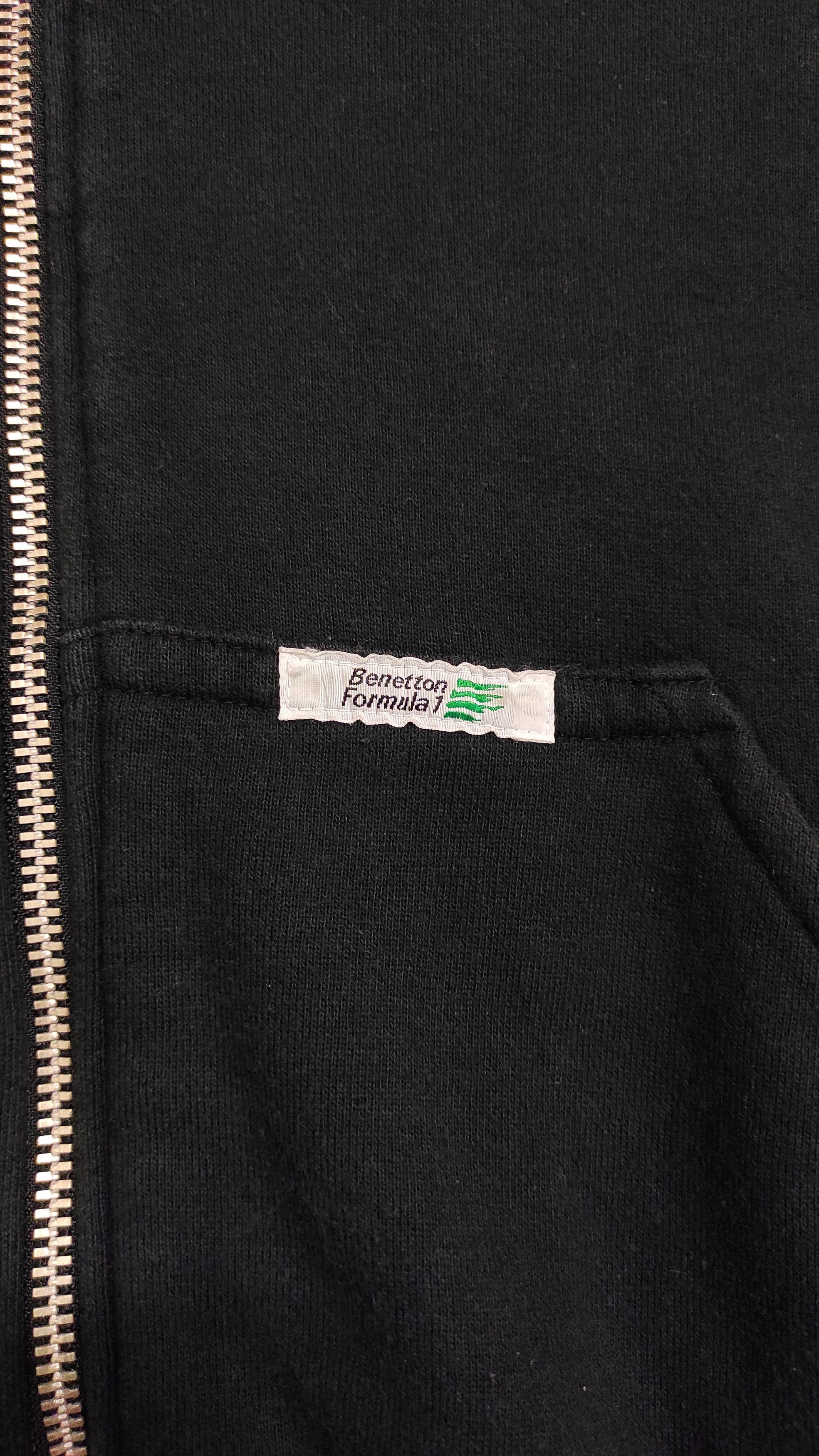 Benetton 80's Benetton Formula 1 Racing Team Spell Out big logos Size US L / EU 52-54 / 3 - 7 Thumbnail