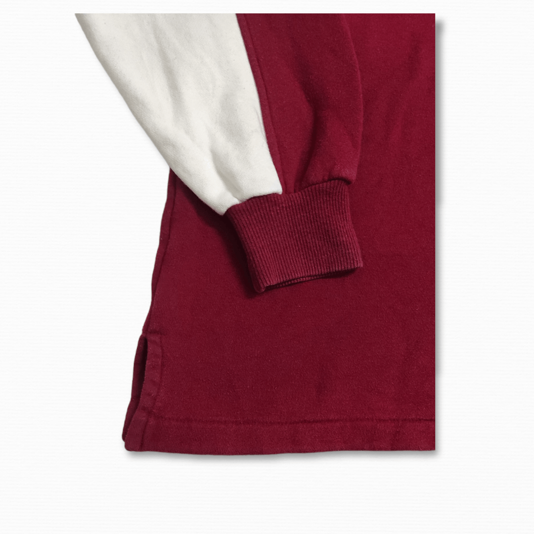 Andre Courreges COURREGES HOMME PARIS PULL OVER RAGLAN COLOR BLOCK SWEATS Size US L / EU 52-54 / 3 - 8 Thumbnail