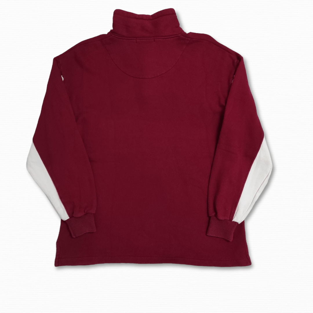 Andre Courreges COURREGES HOMME PARIS PULL OVER RAGLAN COLOR BLOCK SWEATS Size US L / EU 52-54 / 3 - 2 Thumbnail