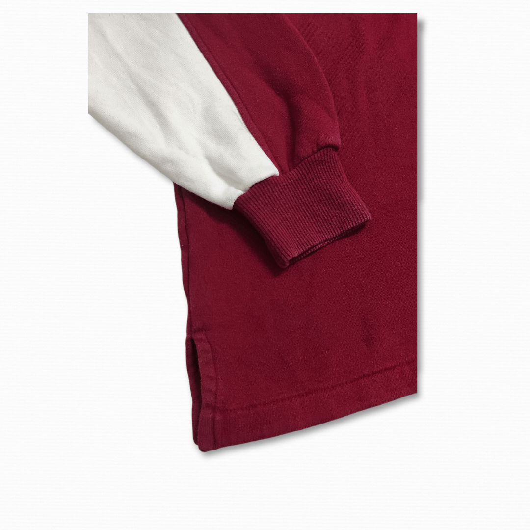 Andre Courreges COURREGES HOMME PARIS PULL OVER RAGLAN COLOR BLOCK SWEATS Size US L / EU 52-54 / 3 - 7 Thumbnail