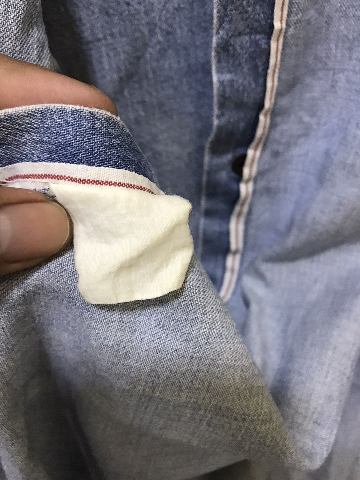 Levi's Vintage Clothing × Vintage VINTAGE LEVIS BIG E SHIRT BUTTON UP Size US M / EU 48-50 / 2 - 9 Thumbnail
