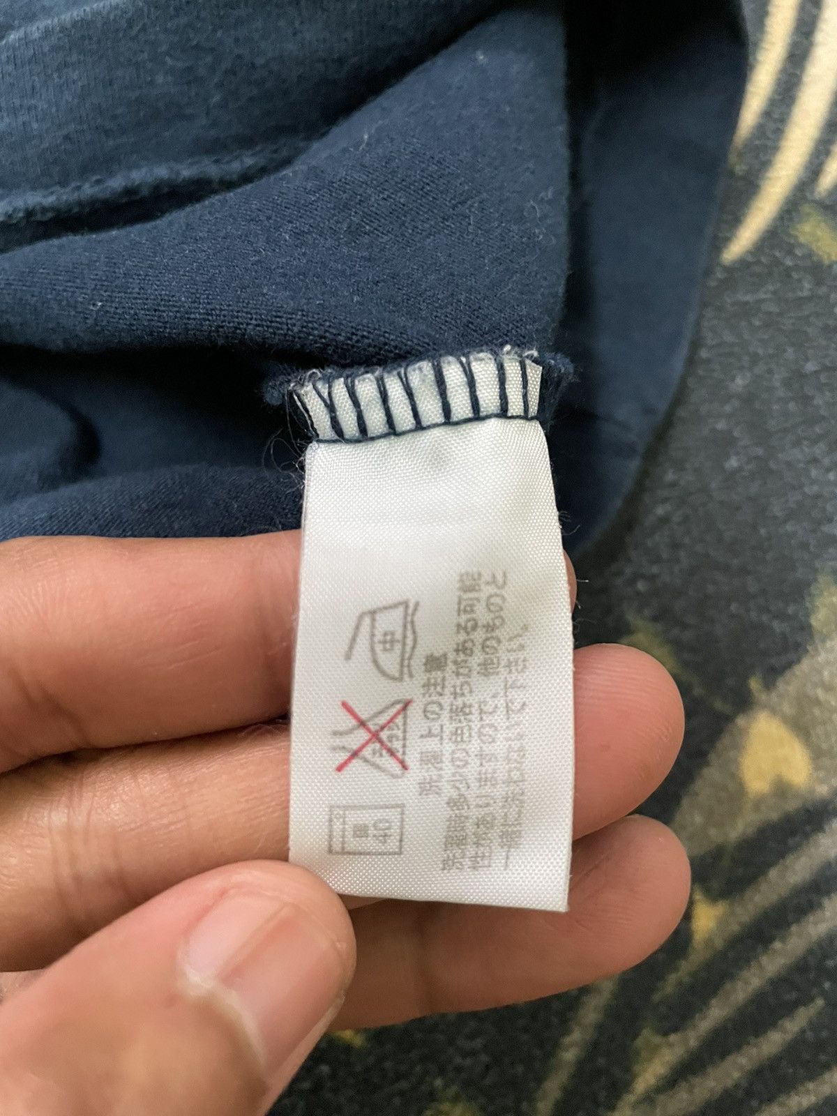 Blue Blue Japan × Japanese Brand × Vintage Vintage Blue Blue Pocket Tee Size US L / EU 52-54 / 3 - 7 Thumbnail