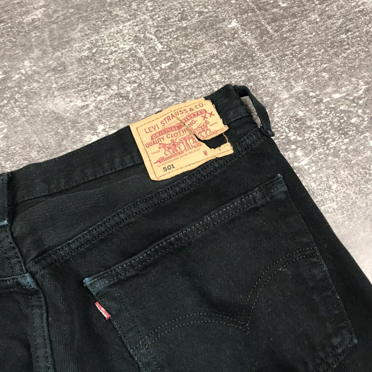 Levi's Vintage Sun faded Levi’s 501 299 Button Jeans Size US 38 / EU 54 - 7 Thumbnail