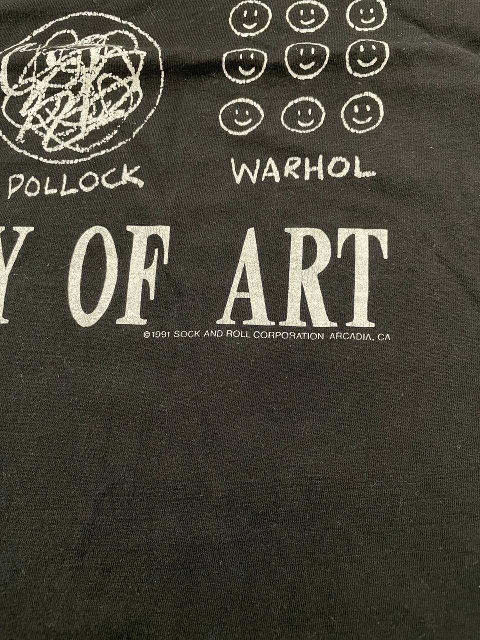 Other Vintage History Of Art 1991 t shirt Dali Monet Van Gogh Size US XL / EU 56 / 4 - 5 Thumbnail