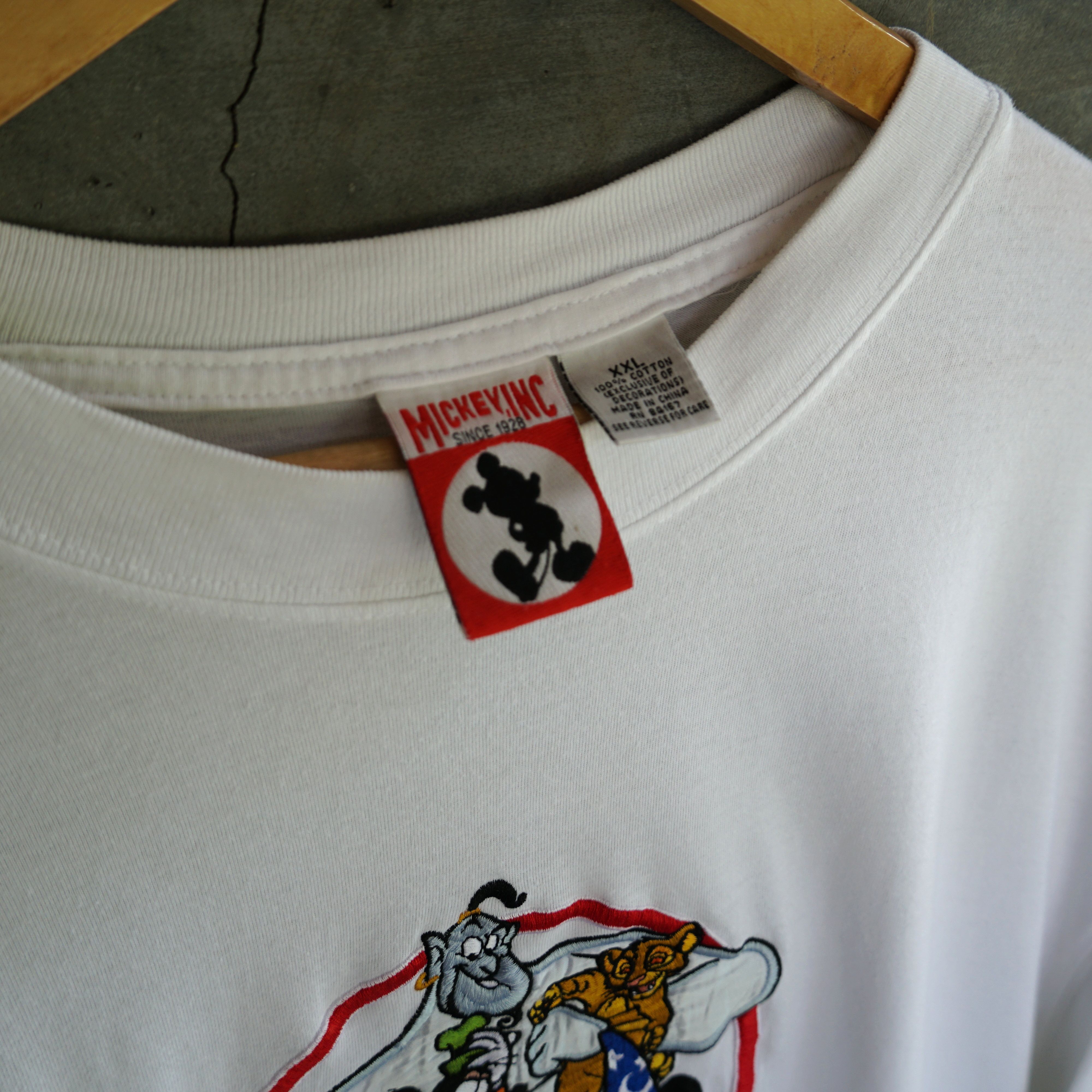 Disney VTG Disney World Aladdin Lion King Mickey 90s Tee shirt Size US XXL / EU 58 / 5 - 5 Thumbnail