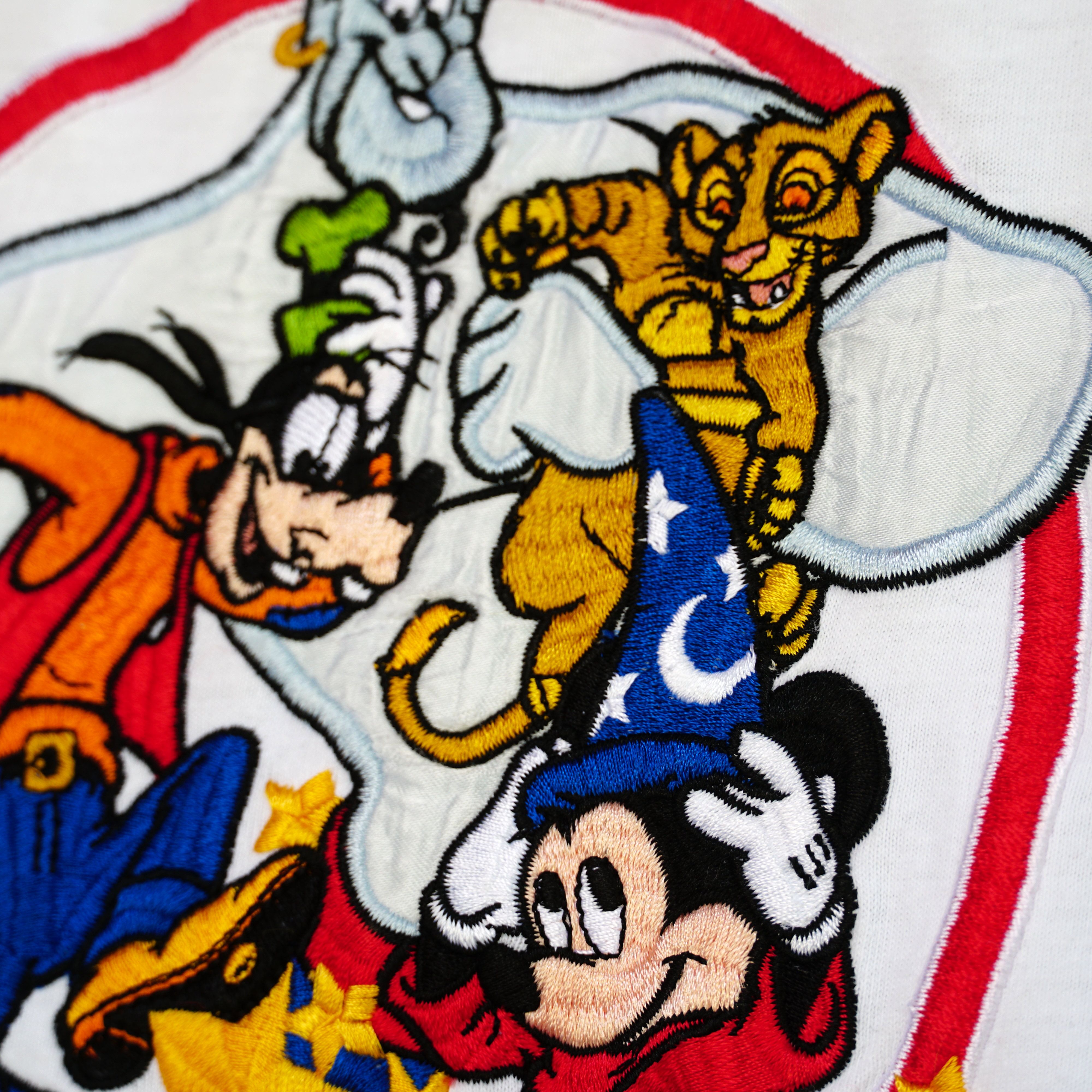 Disney VTG Disney World Aladdin Lion King Mickey 90s Tee shirt Size US XXL / EU 58 / 5 - 4 Thumbnail