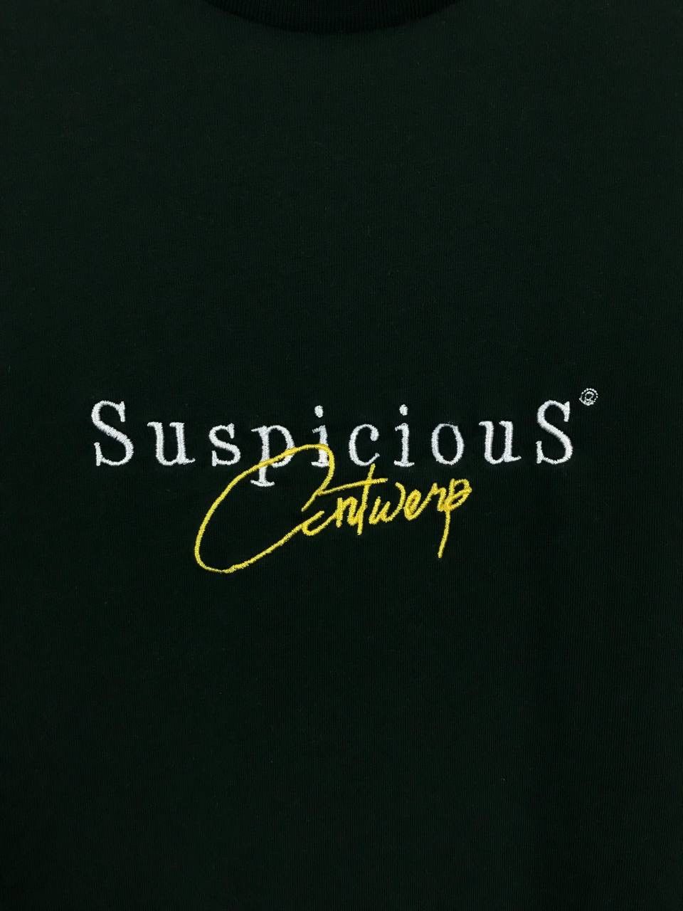 Suspicious Antwerp Suspicious Antwerp streetwear center logo tee Size US M / EU 48-50 / 2 - 3 Thumbnail