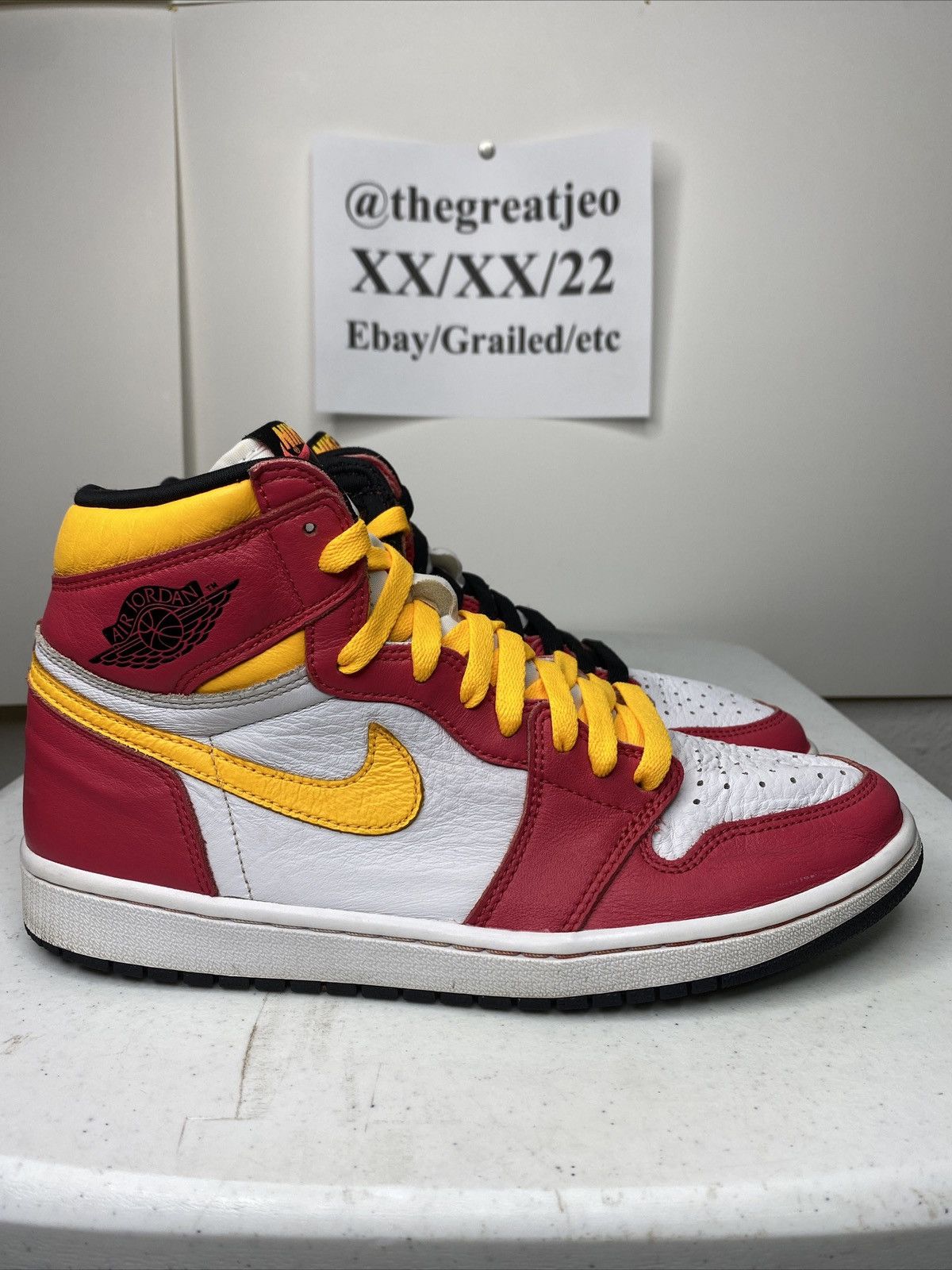 Air Jordan Retro High Og Light Fusion Red