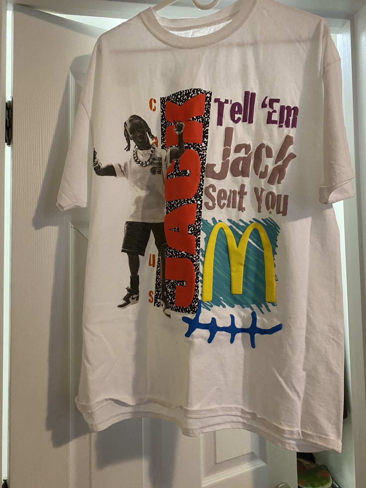 Travis Scott Travis Scott Jack Smile T Shirt NWT Size US L / EU 52-54 / 3 - 1 Thumbnail