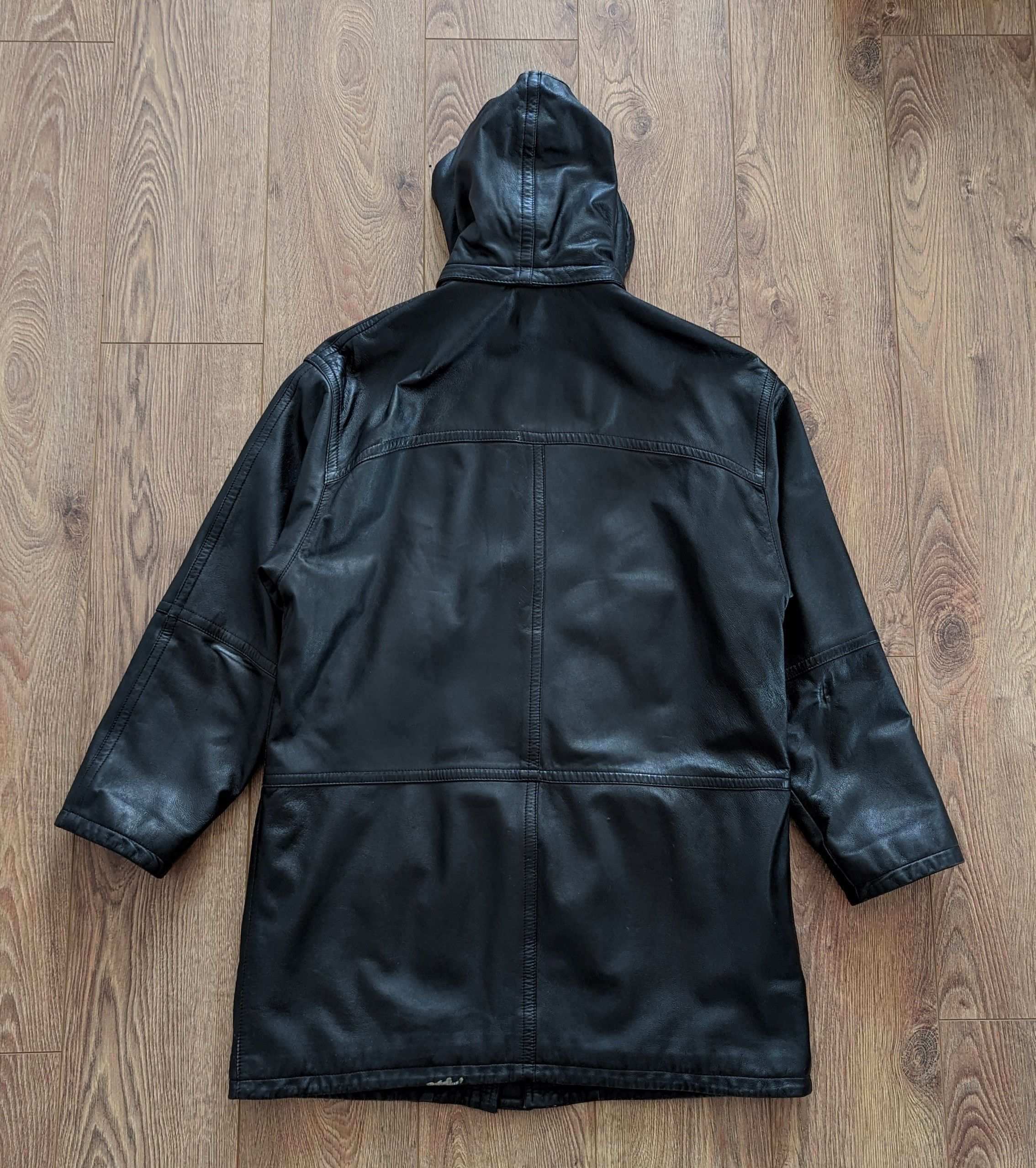 Burberry × Vintage Vintage BURBERRY Duffle Coat Leather