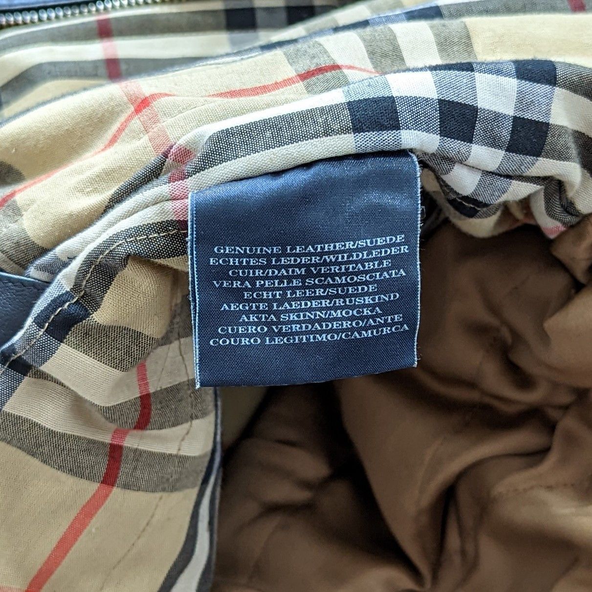 Burberry Vintage BURBERRY Duffle Coat Leather Jacket Nova Check Lined Size US M / EU 48-50 / 2 - 19 Thumbnail