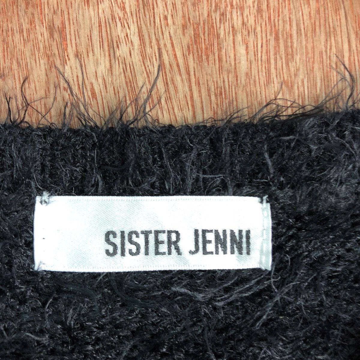 Homespun Knitwear Sister Jenni Black MOhair Knitwear Size US S / EU 44-46 / 1 - 8 Thumbnail