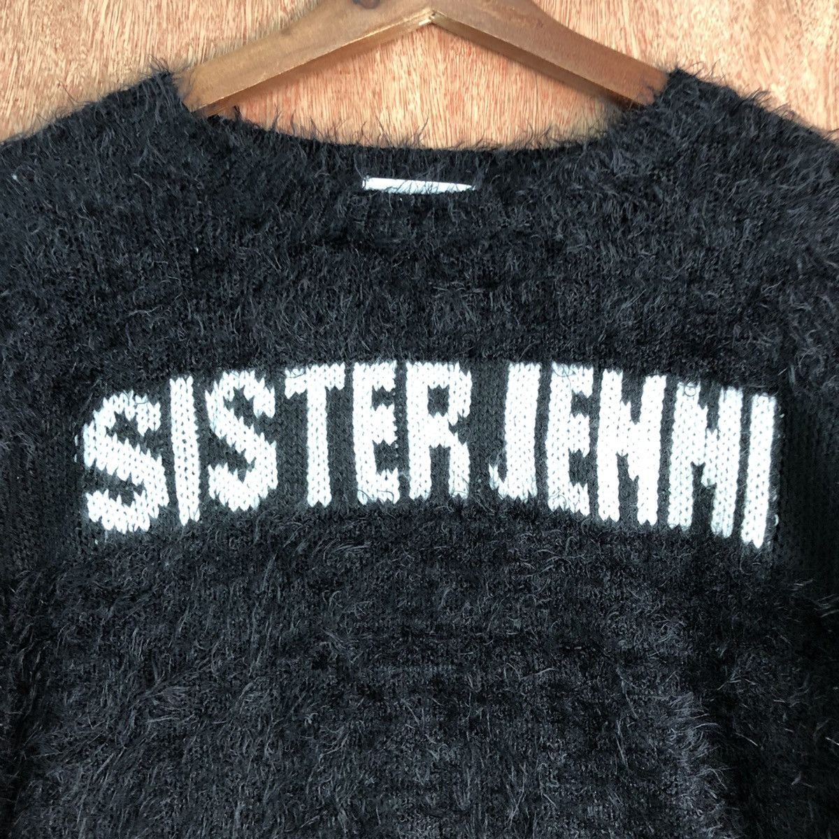 Homespun Knitwear Sister Jenni Black MOhair Knitwear Size US S / EU 44-46 / 1 - 3 Thumbnail