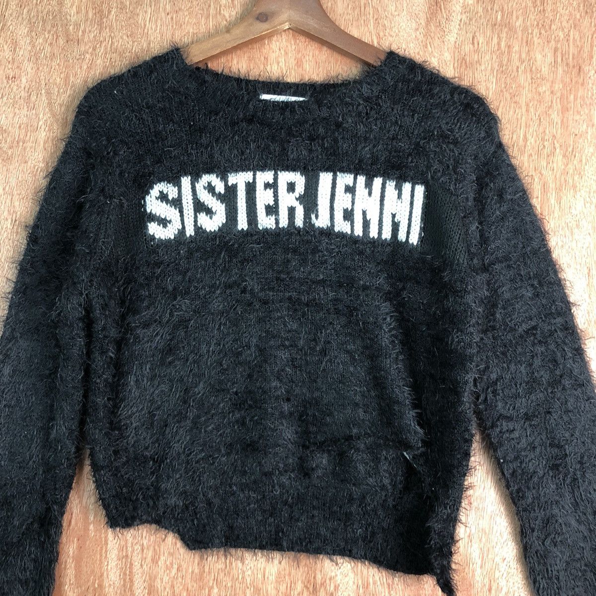 Homespun Knitwear Sister Jenni Black MOhair Knitwear Size US S / EU 44-46 / 1 - 2 Thumbnail