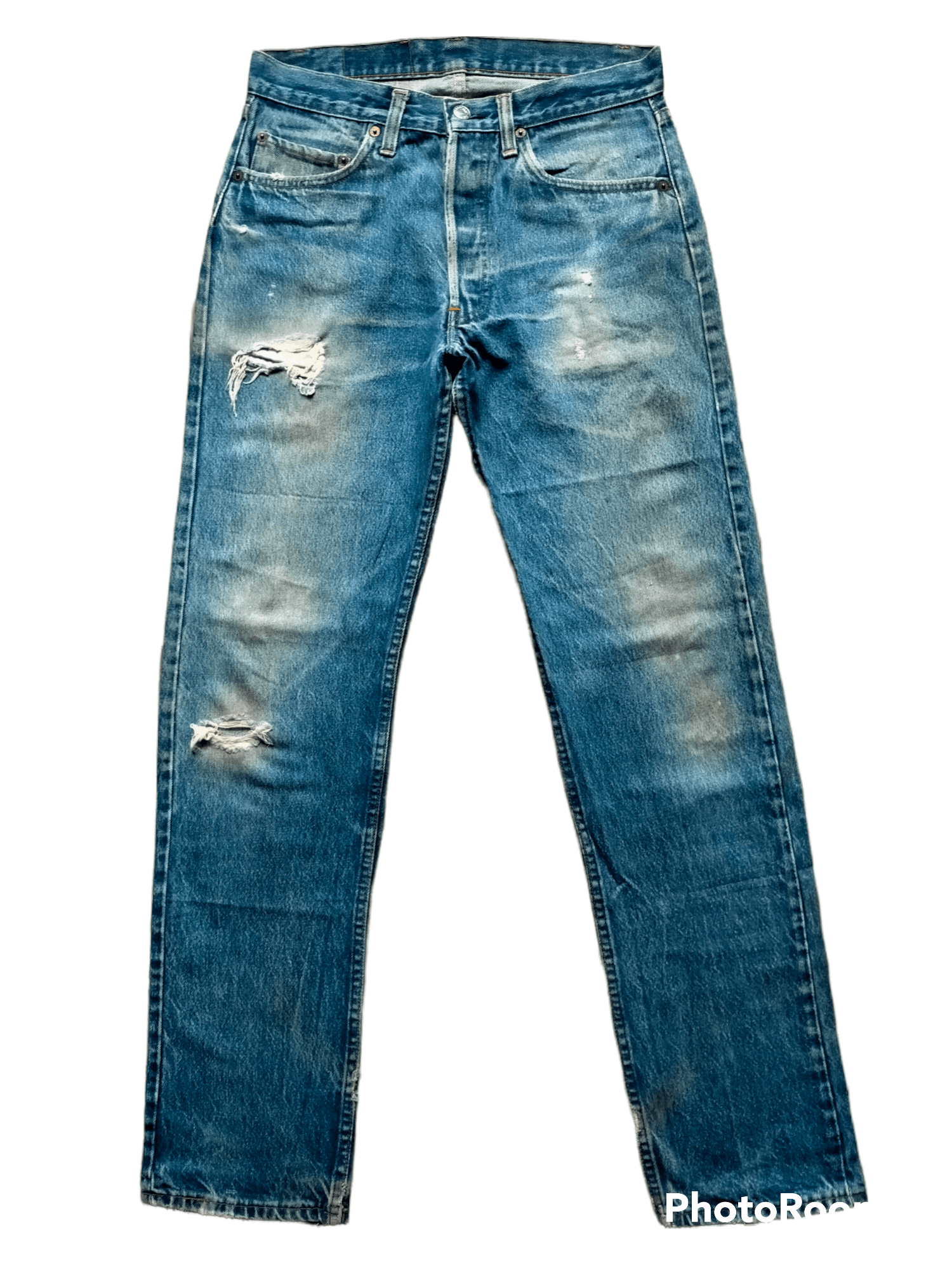 Levi's Levis 501 distressed denim Size US 31 - 1 Thumbnail