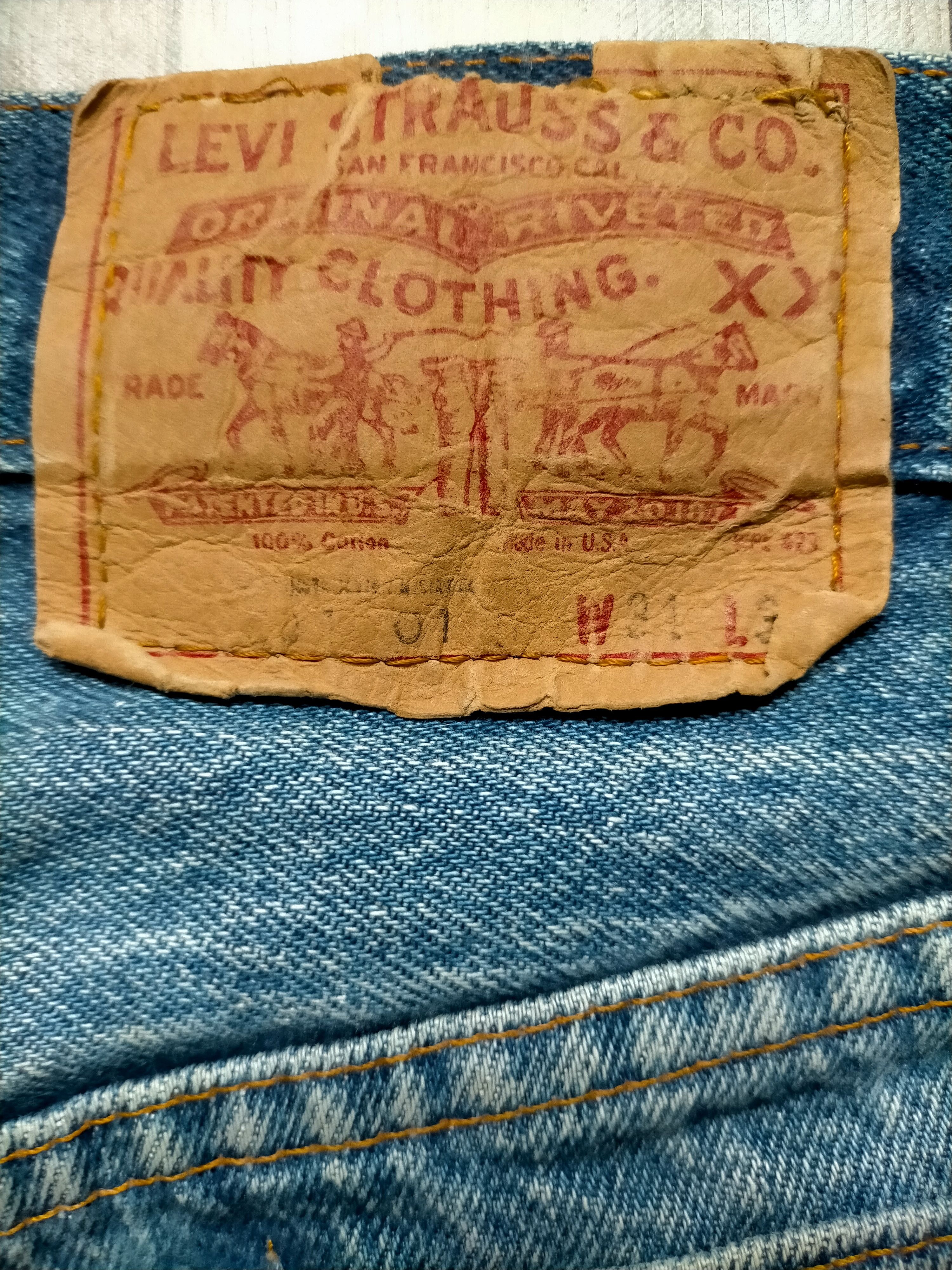 Levi's Levis 501 distressed denim Size US 31 - 9 Thumbnail