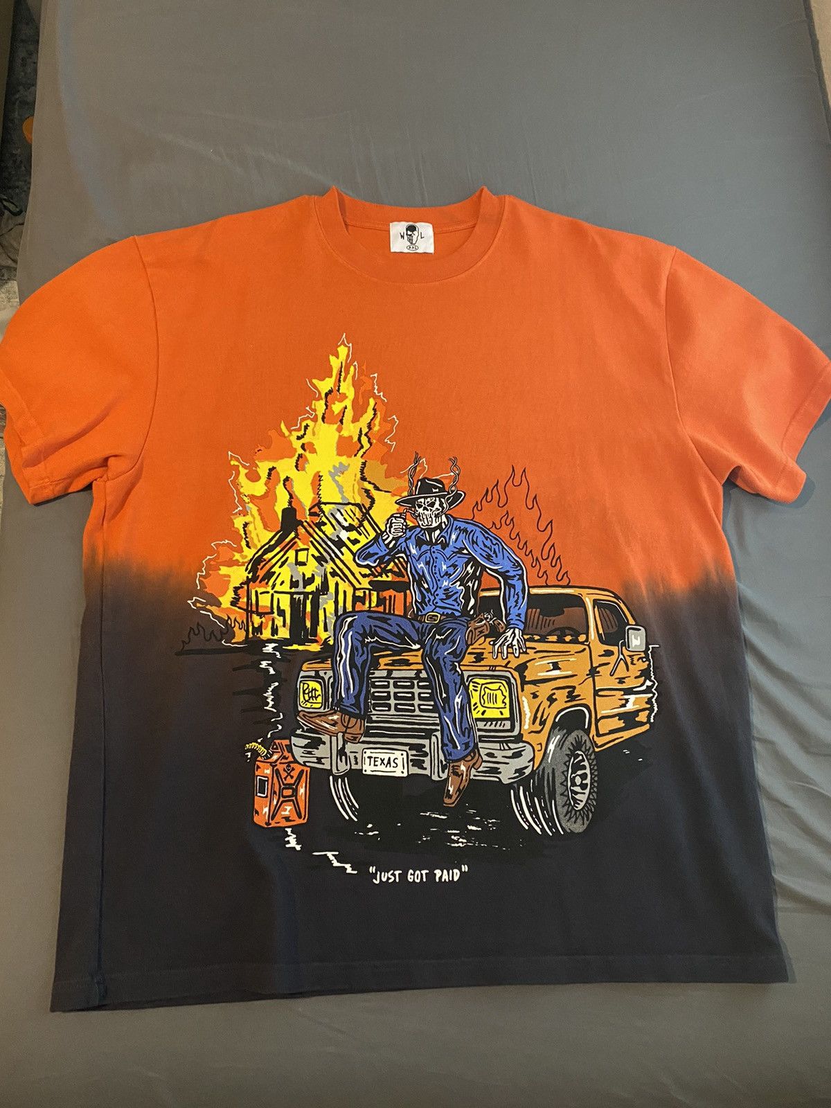 Warren lotas “Just got paid” T-shirt
