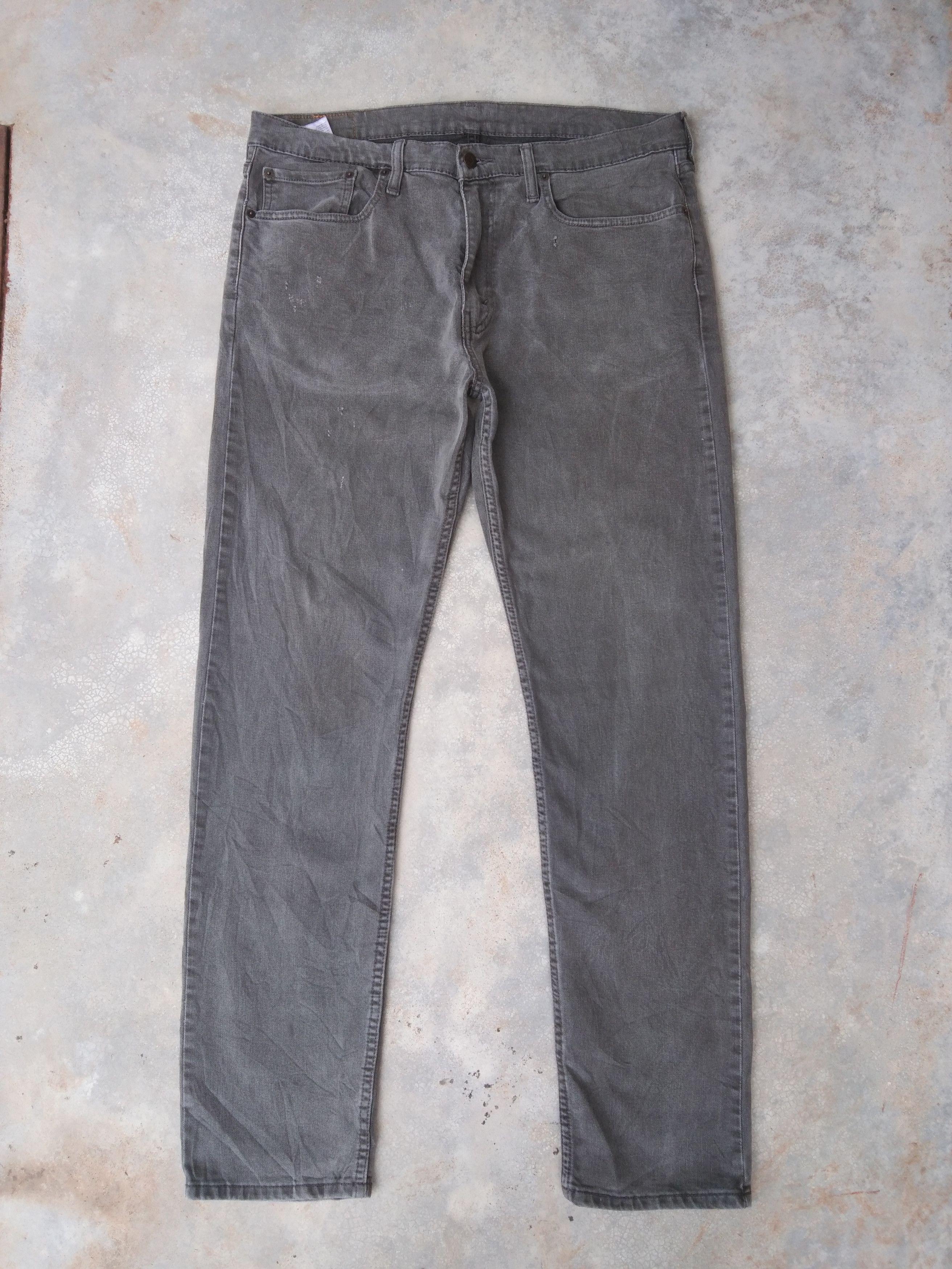 Levi's Vintage Levi's Jeans 502 Faded Black Distressed Denim 36x33 Size US 36 / EU 52 - 1 Thumbnail