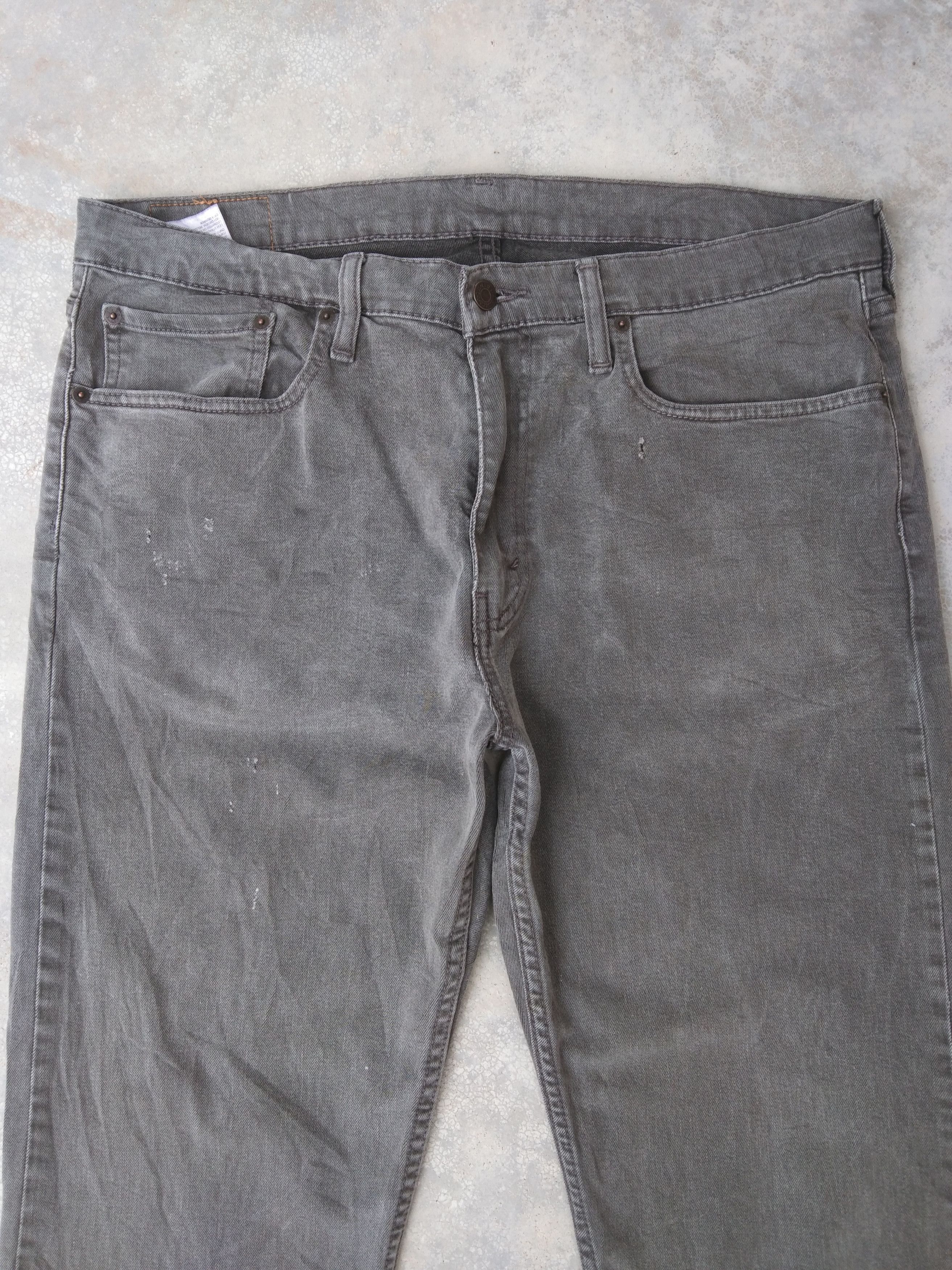 Levi's Vintage Levi's Jeans 502 Faded Black Distressed Denim 36x33 Size US 36 / EU 52 - 7 Thumbnail