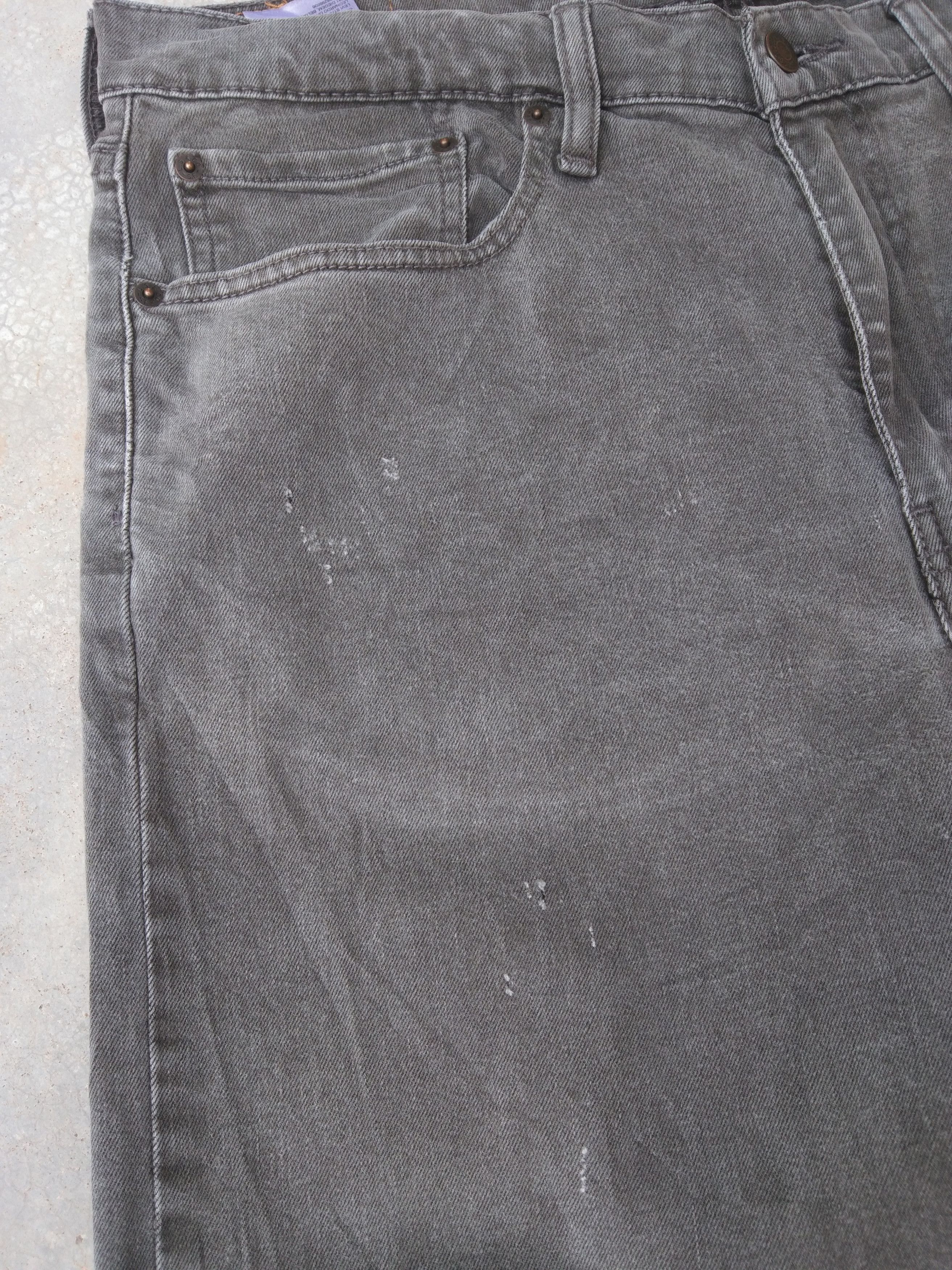 Levi's Vintage Levi's Jeans 502 Faded Black Distressed Denim 36x33 Size US 36 / EU 52 - 5 Thumbnail