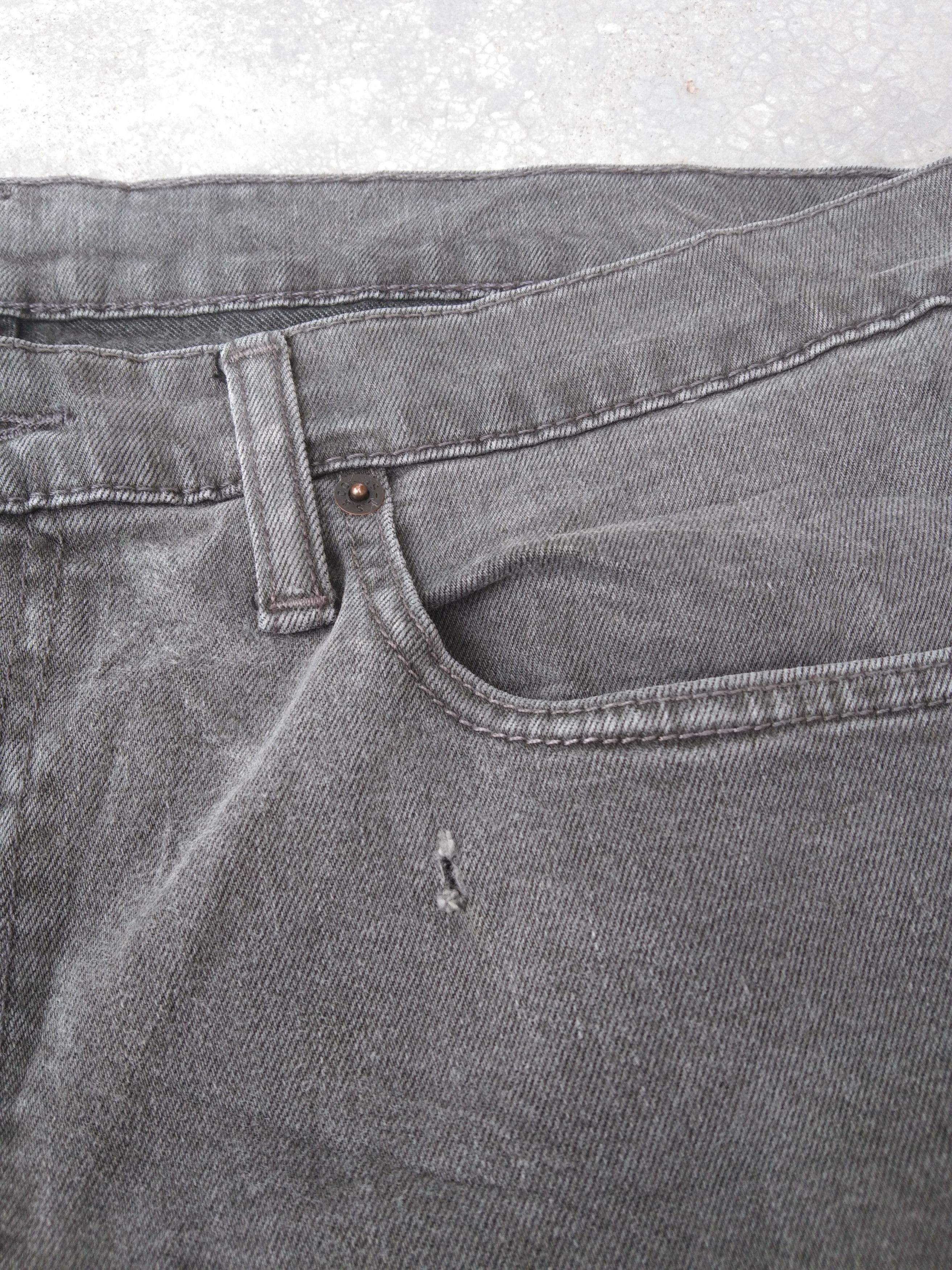 Levi's Vintage Levi's Jeans 502 Faded Black Distressed Denim 36x33 Size US 36 / EU 52 - 6 Thumbnail