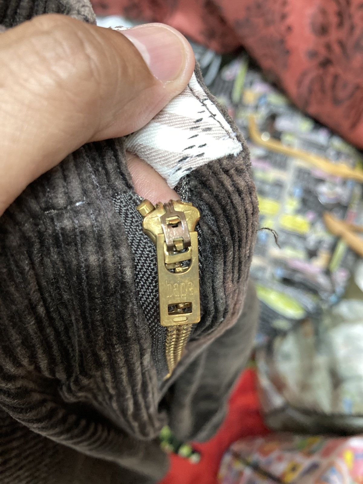 Bape Corduroy Pants Size US 34 / EU 50 - 10 Thumbnail