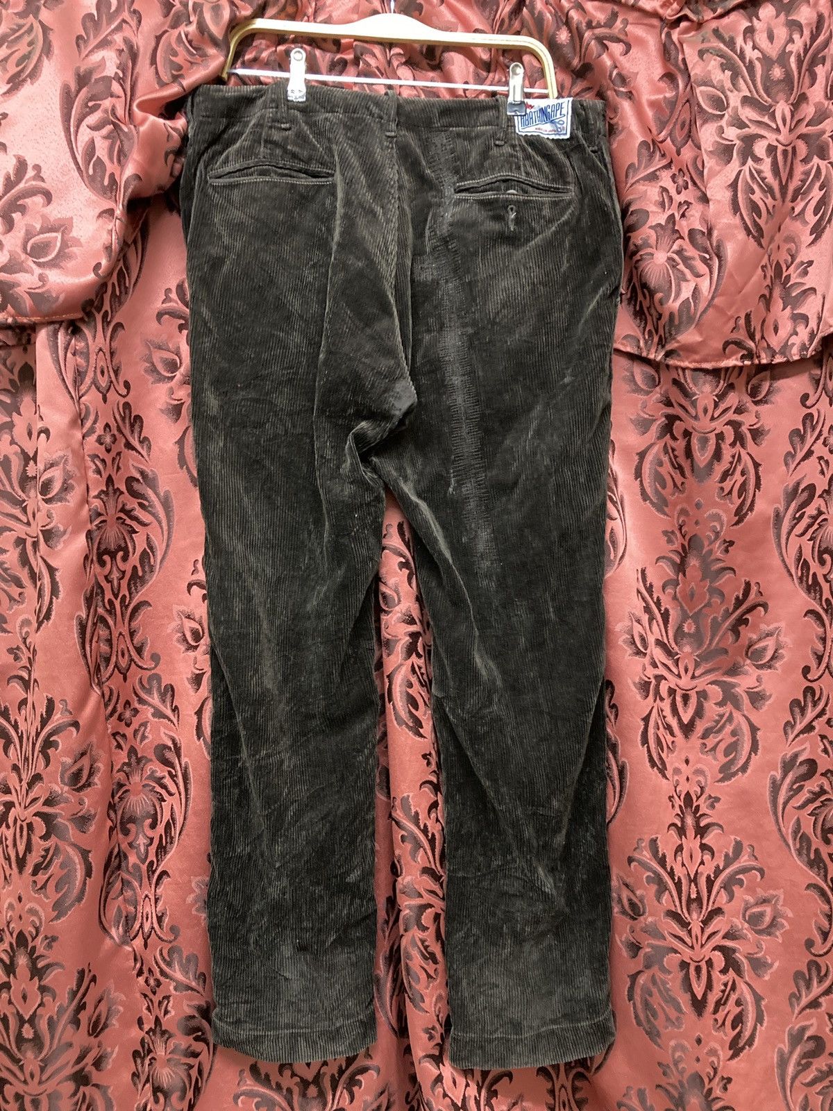 Bape Corduroy Pants Size US 34 / EU 50 - 1 Thumbnail