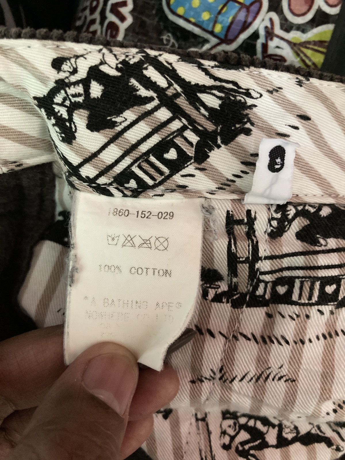 Bape Corduroy Pants Size US 34 / EU 50 - 13 Thumbnail