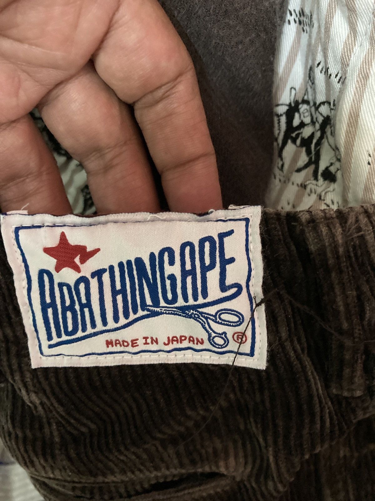 Bape Corduroy Pants Size US 34 / EU 50 - 5 Thumbnail