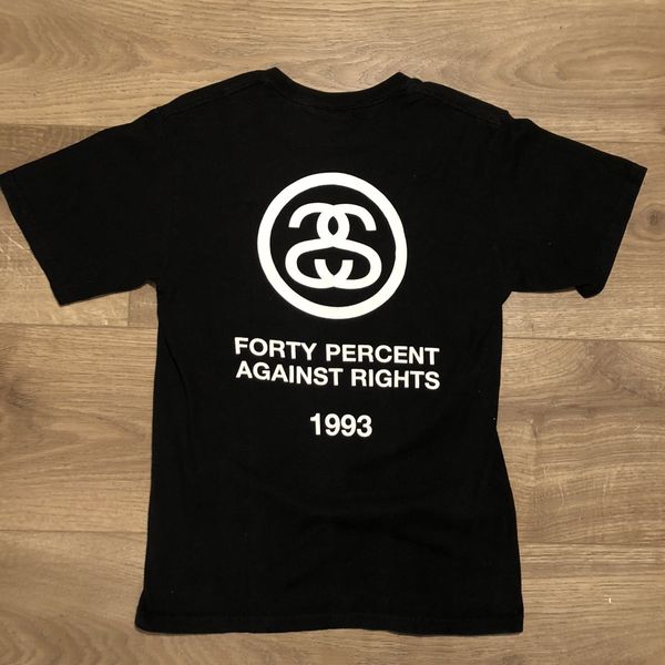 Stussy Stussy x Forty Percent Against Rights | Grailed