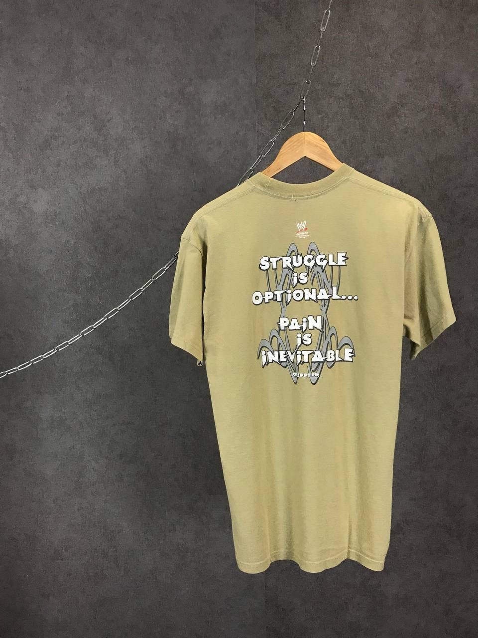 Vintage × WWE × WWF Chris Benoit Crossface 2004 WWE WWF Vintage Tee Size US M / EU 48-50 / 2 - 2 Thumbnail