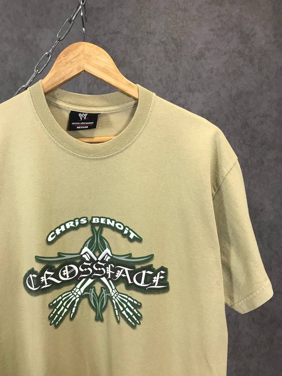 Vintage × WWE × WWF Chris Benoit Crossface 2004 WWE WWF Vintage Tee Size US M / EU 48-50 / 2 - 3 Thumbnail