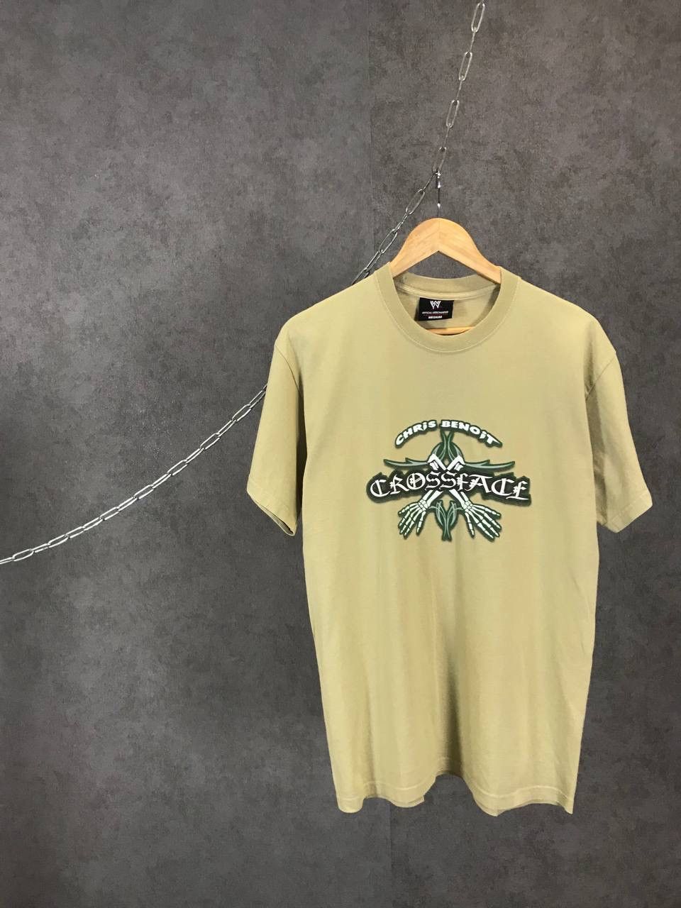 Vintage × WWE × WWF Chris Benoit Crossface 2004 WWE WWF Vintage Tee Size US M / EU 48-50 / 2 - 1 Thumbnail